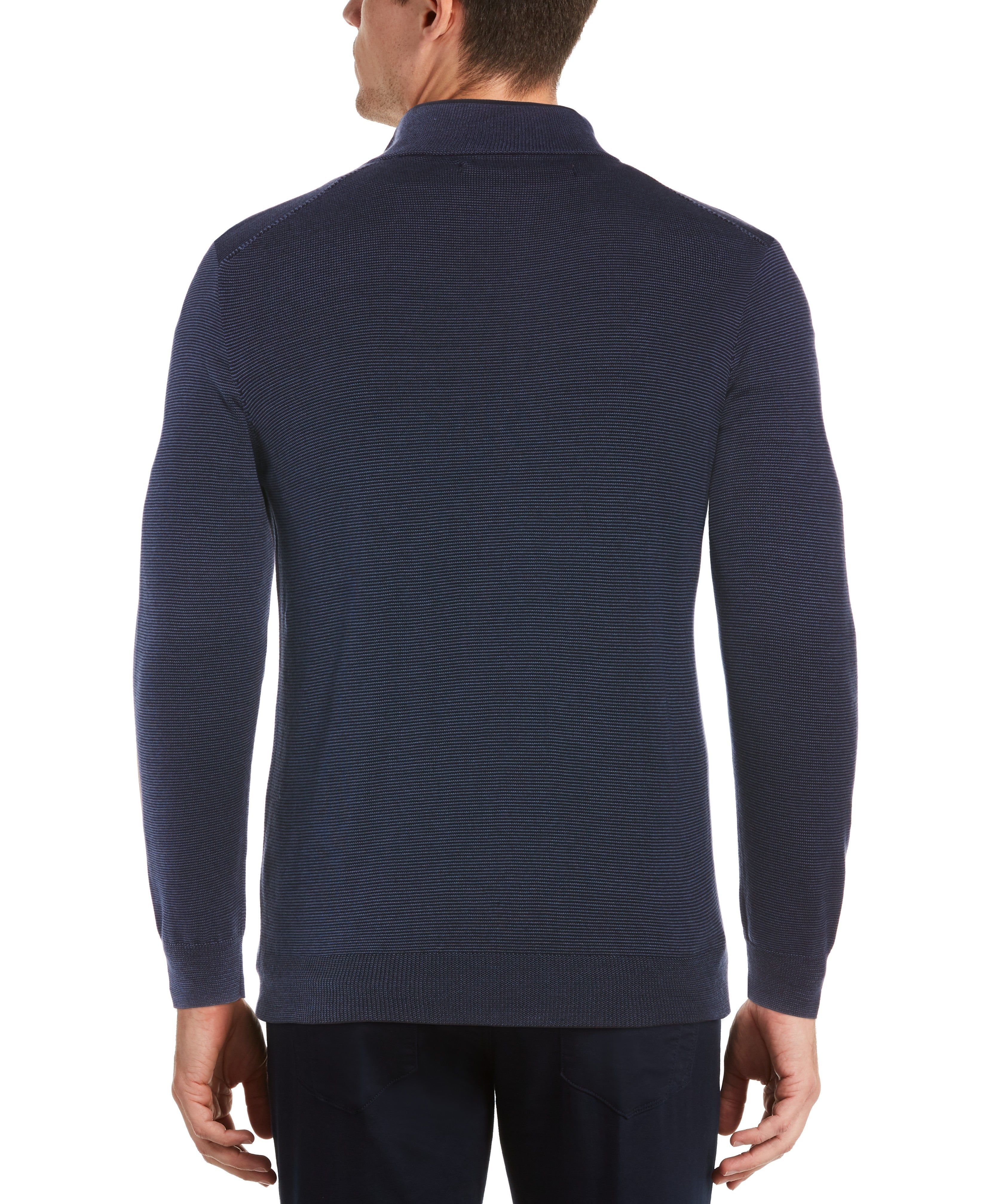 Quarter Zip Mock Neck Sweater sold by Perry Ellis product image thumbnail 2