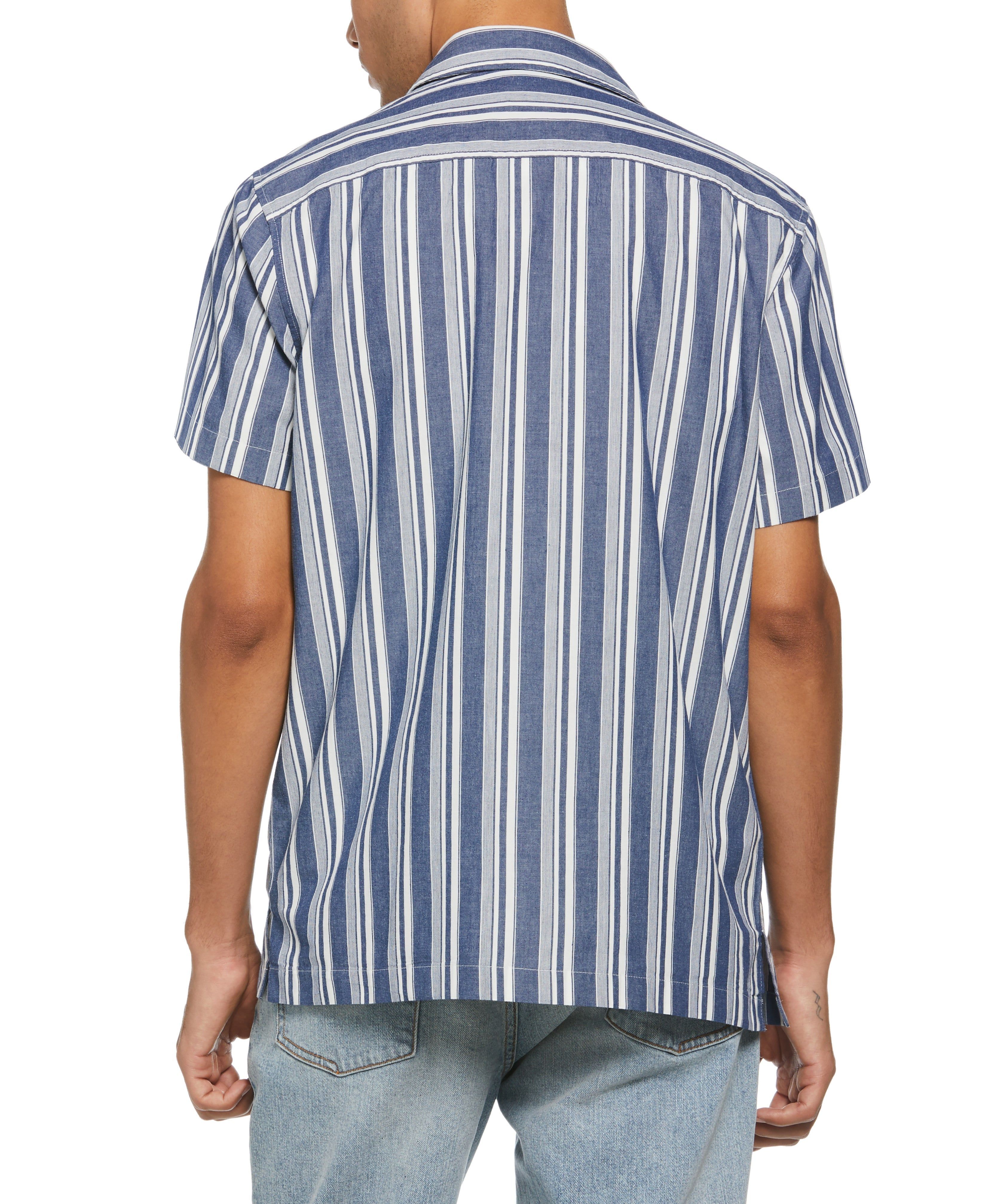 Short Sleeve Striped Shirt sold by Perry Ellis product image thumbnail 2