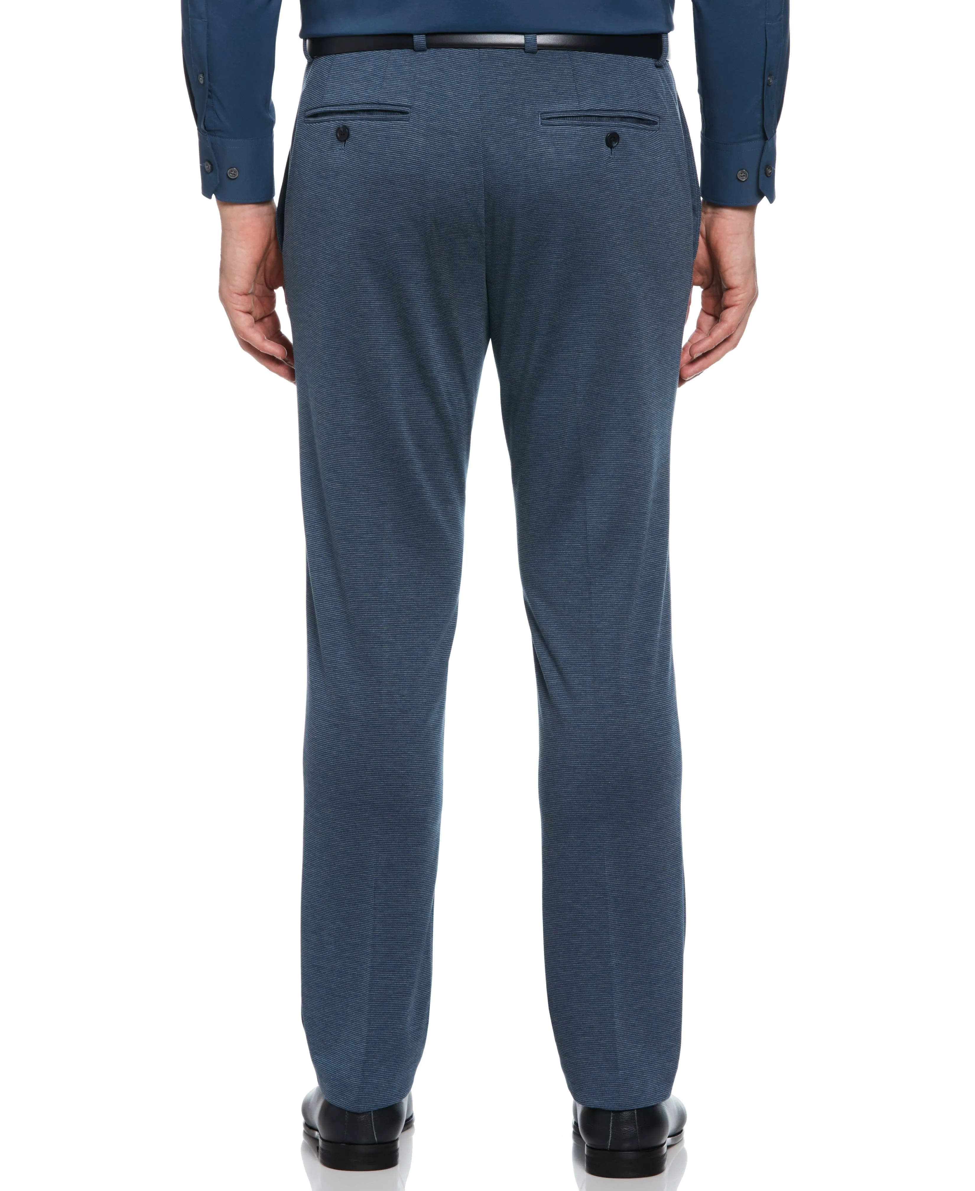 Slim Fit Neat Knit Stretch Suit Pant sold by Perry Ellis product image thumbnail 2