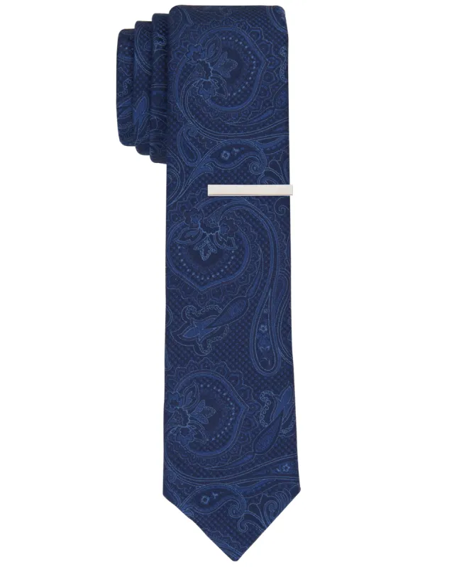 Menga Paisley Slim Tie sold by Perry Ellis