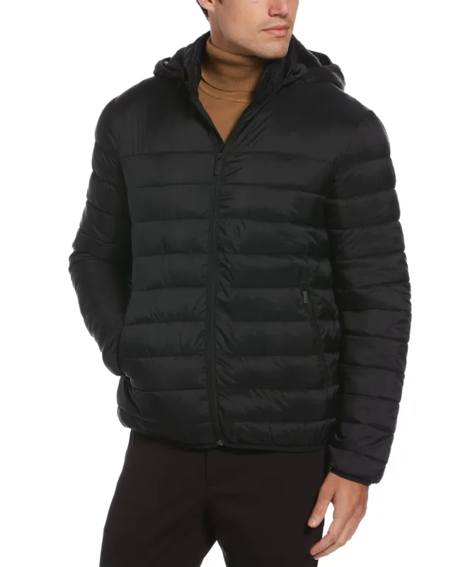 Lightweight Hooded Puffer Jacket sold by Perry Ellis