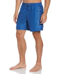 Logo Print Swim Short sold by Perry Ellis
