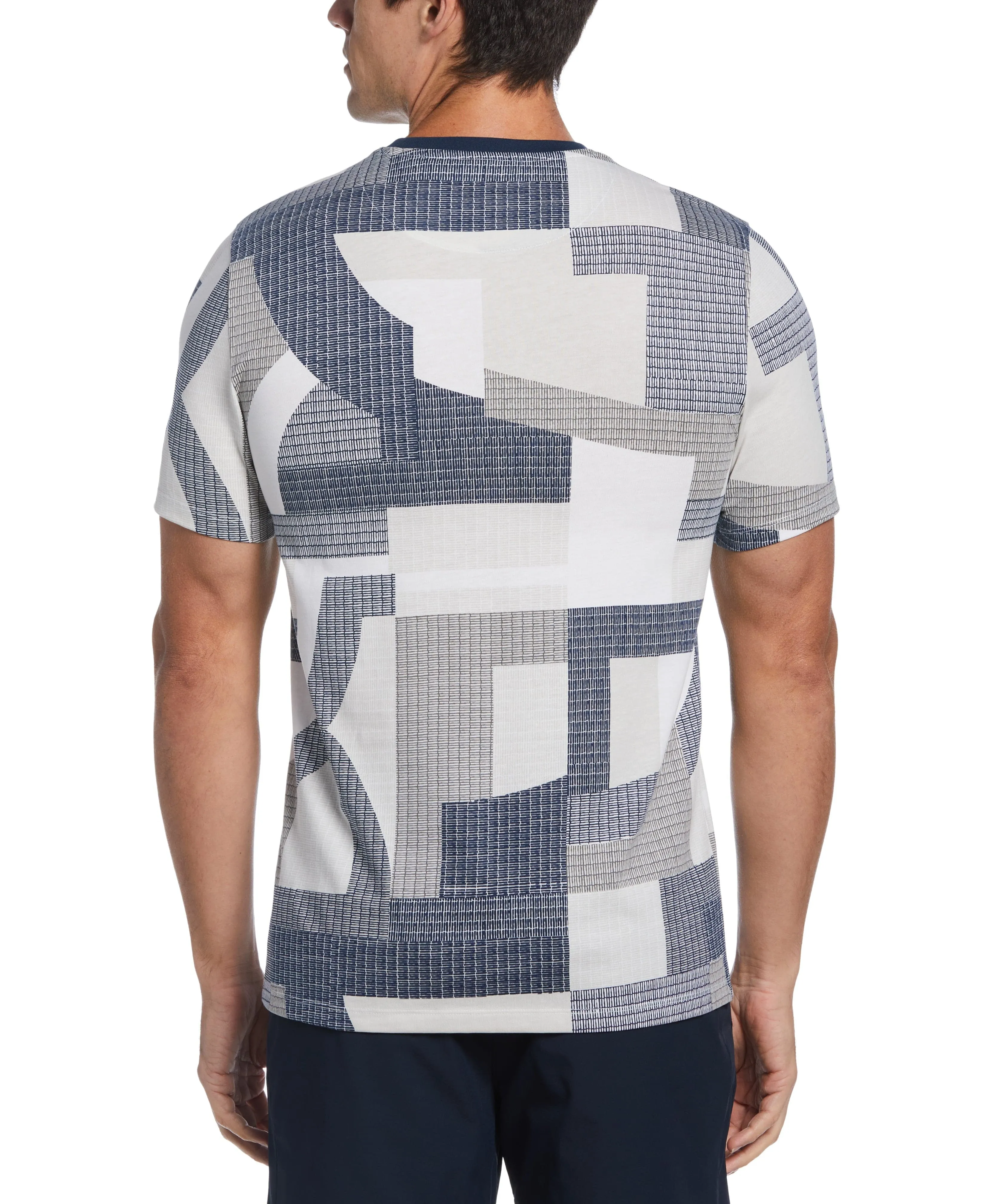 Abstract Geometric Printed Tee sold by Perry Ellis product image thumbnail 2
