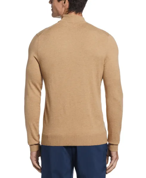 Tech Knit Mock Neck Pullover Sweater sold by Perry Ellis product image thumbnail 2