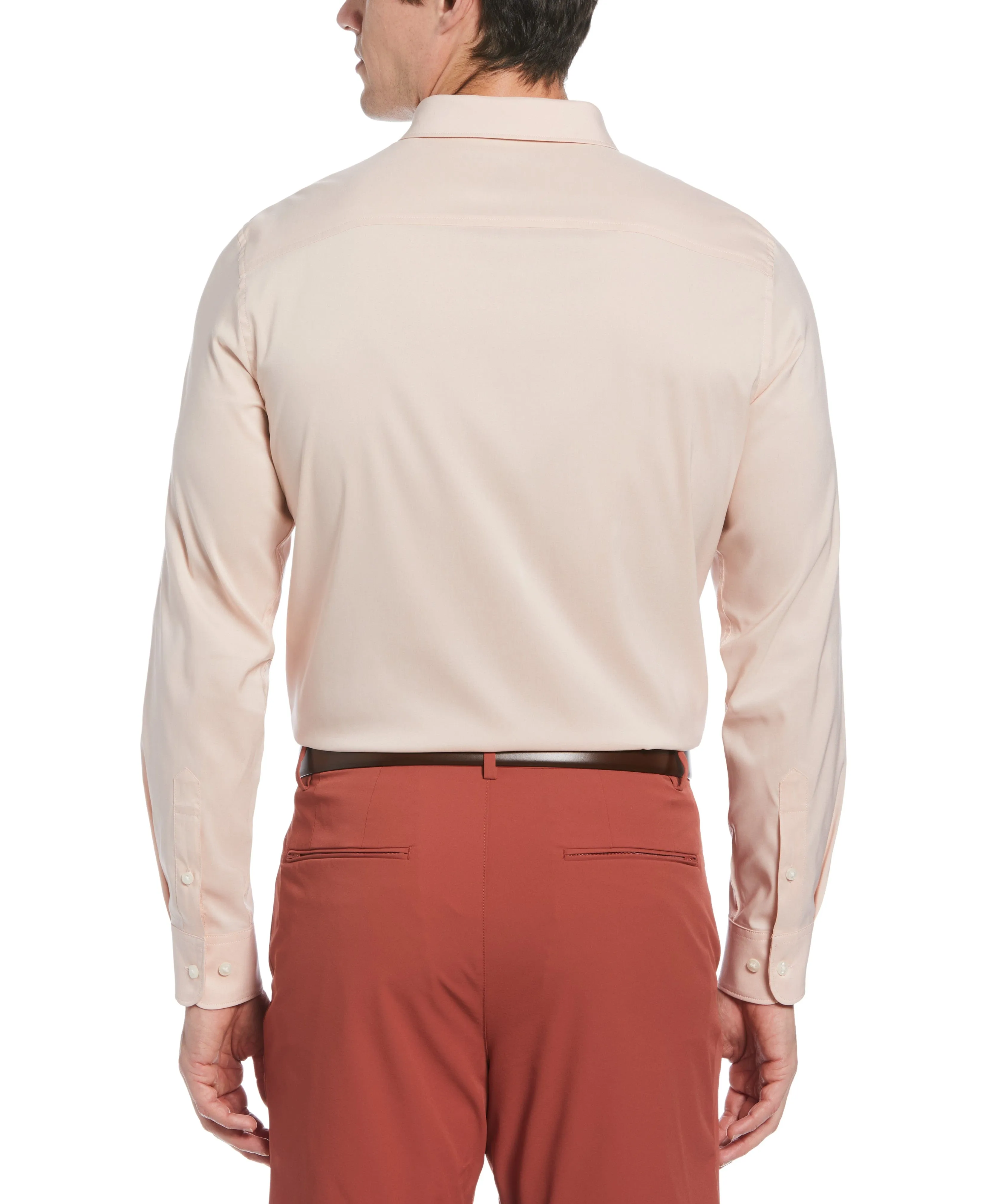 Tall Total Stretch Slim Fit Heather Shirt sold by Perry Ellis product image thumbnail 2