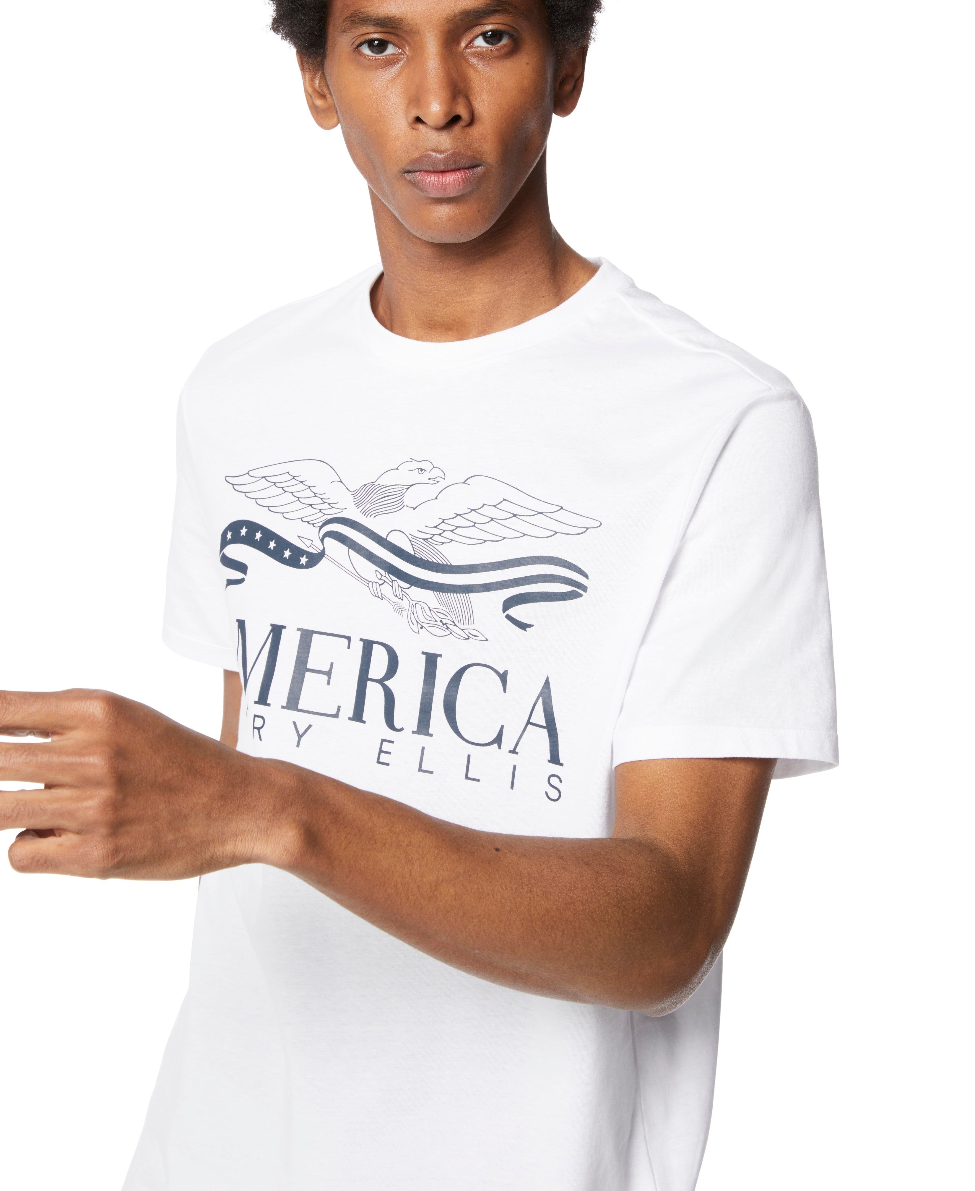 Eagle Print Tee sold by Perry Ellis product image thumbnail 3