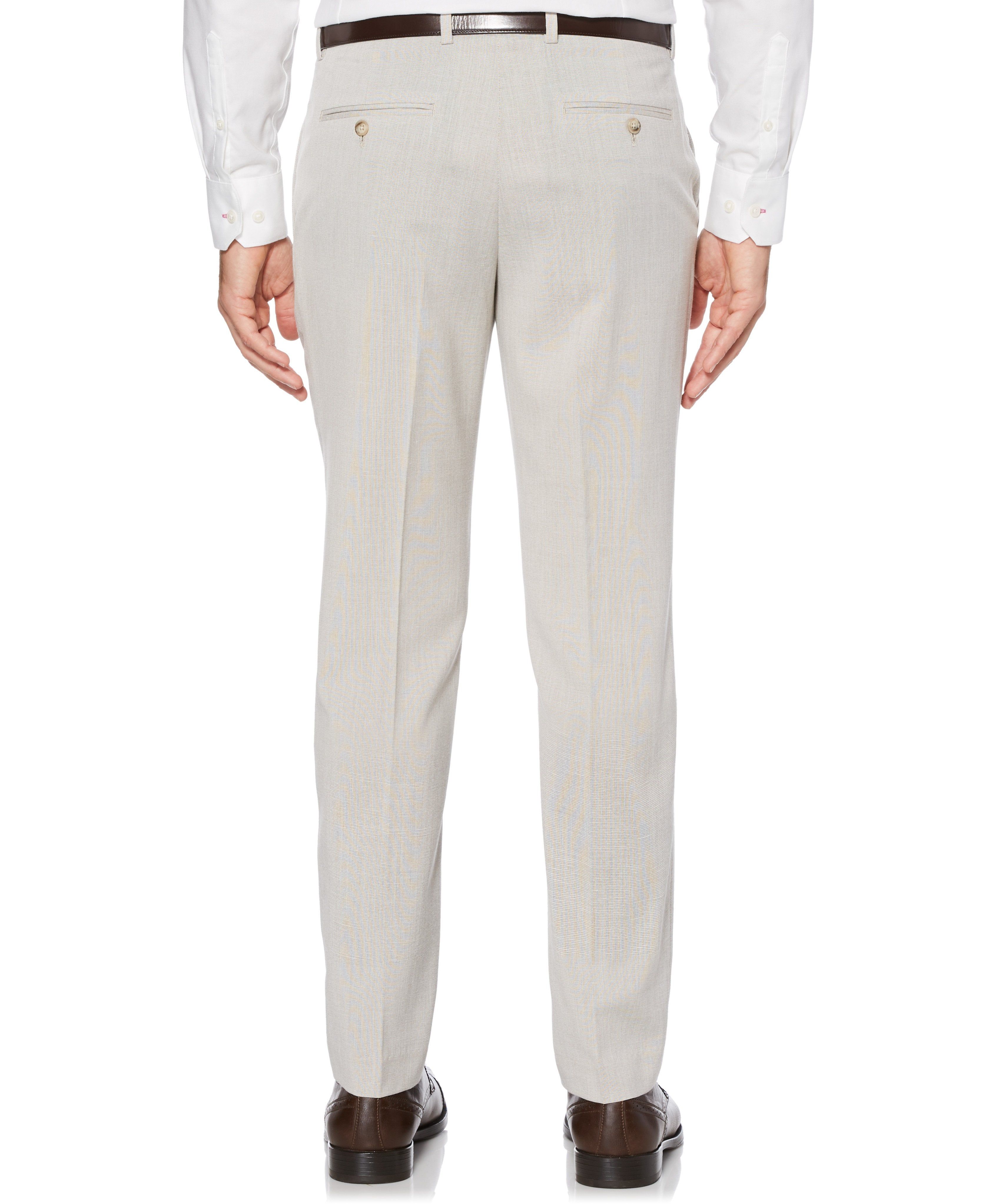 Slim Fit End-on-End Suit Pant sold by Perry Ellis product image thumbnail 2