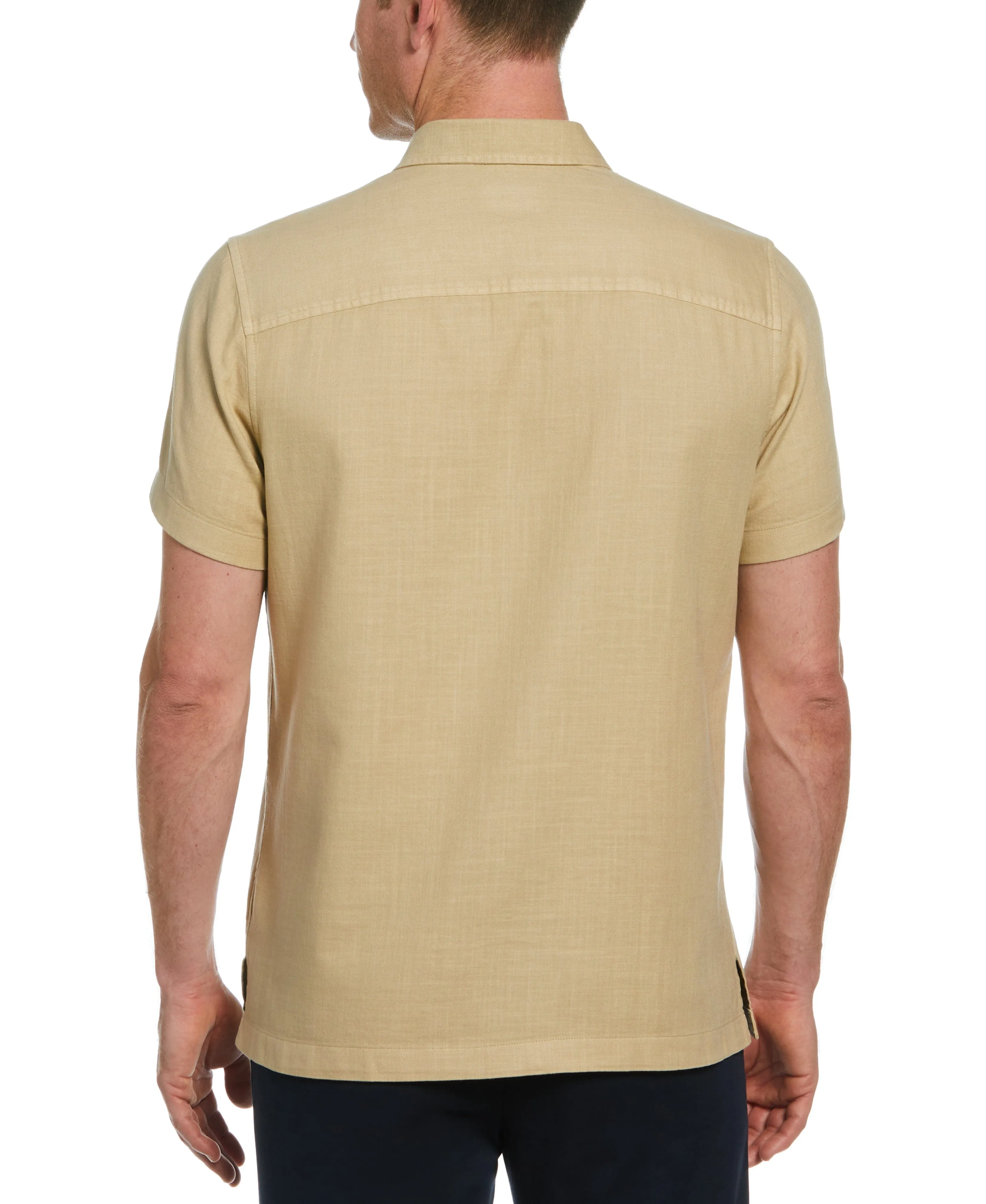 Cotton Slub Twill Shirt sold by Perry Ellis product image thumbnail 2