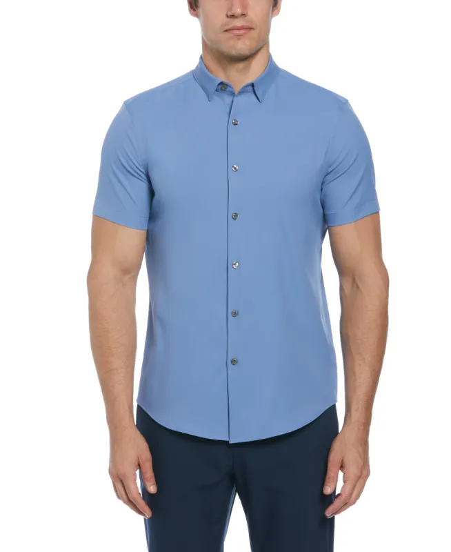Slim Fit Total Stretch Solid Shirt sold by Perry Ellis