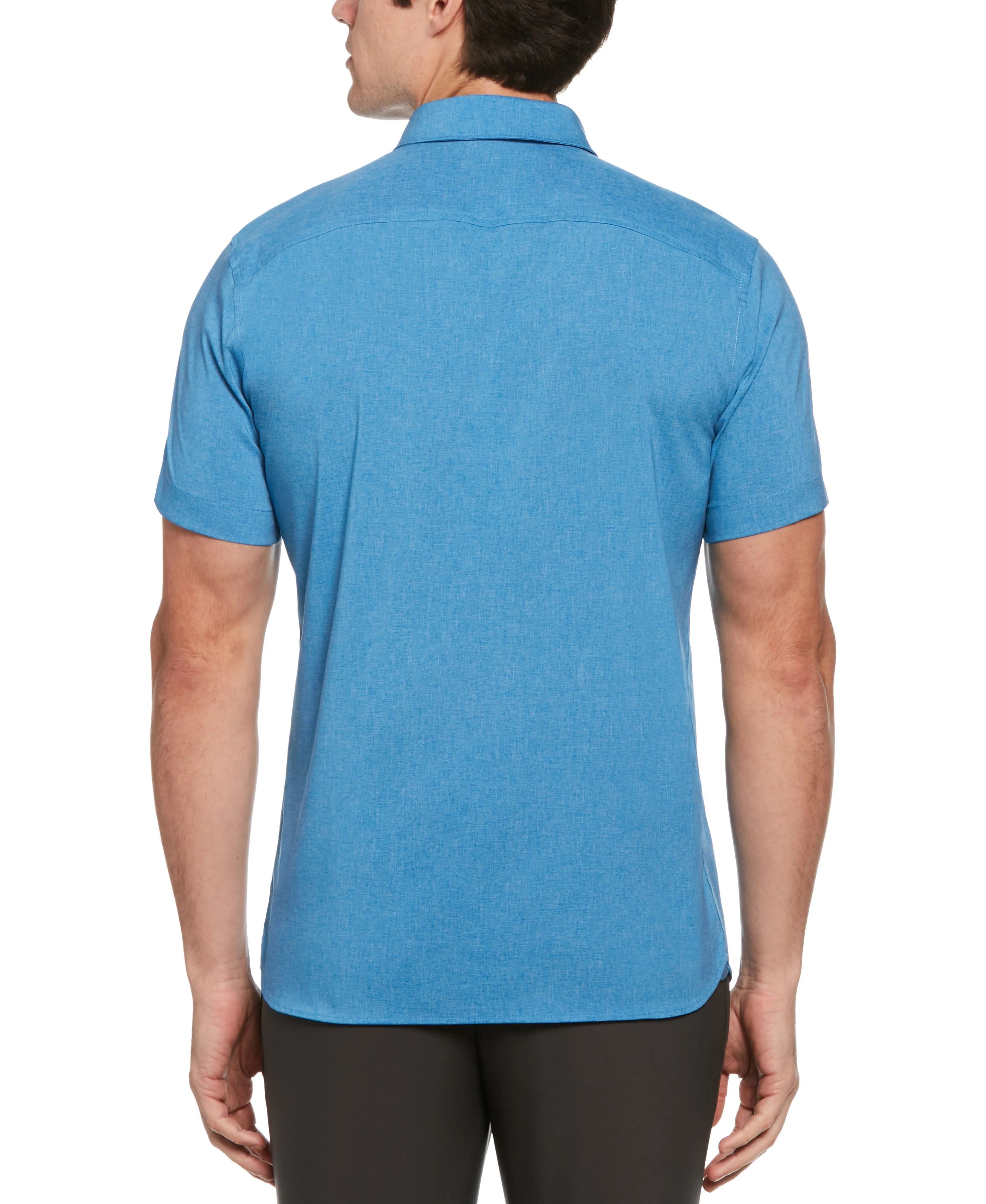 Slim Fit Total Stretch Heather Shirt sold by Perry Ellis product image thumbnail 2