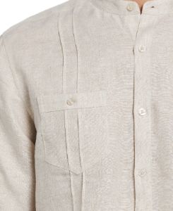 Cubavera™ Two-Pocket Pintuck Popover Shirt sold by Perry Ellis