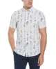Total Stretch Slim Fit Floral Print Shirt sold by Perry Ellis