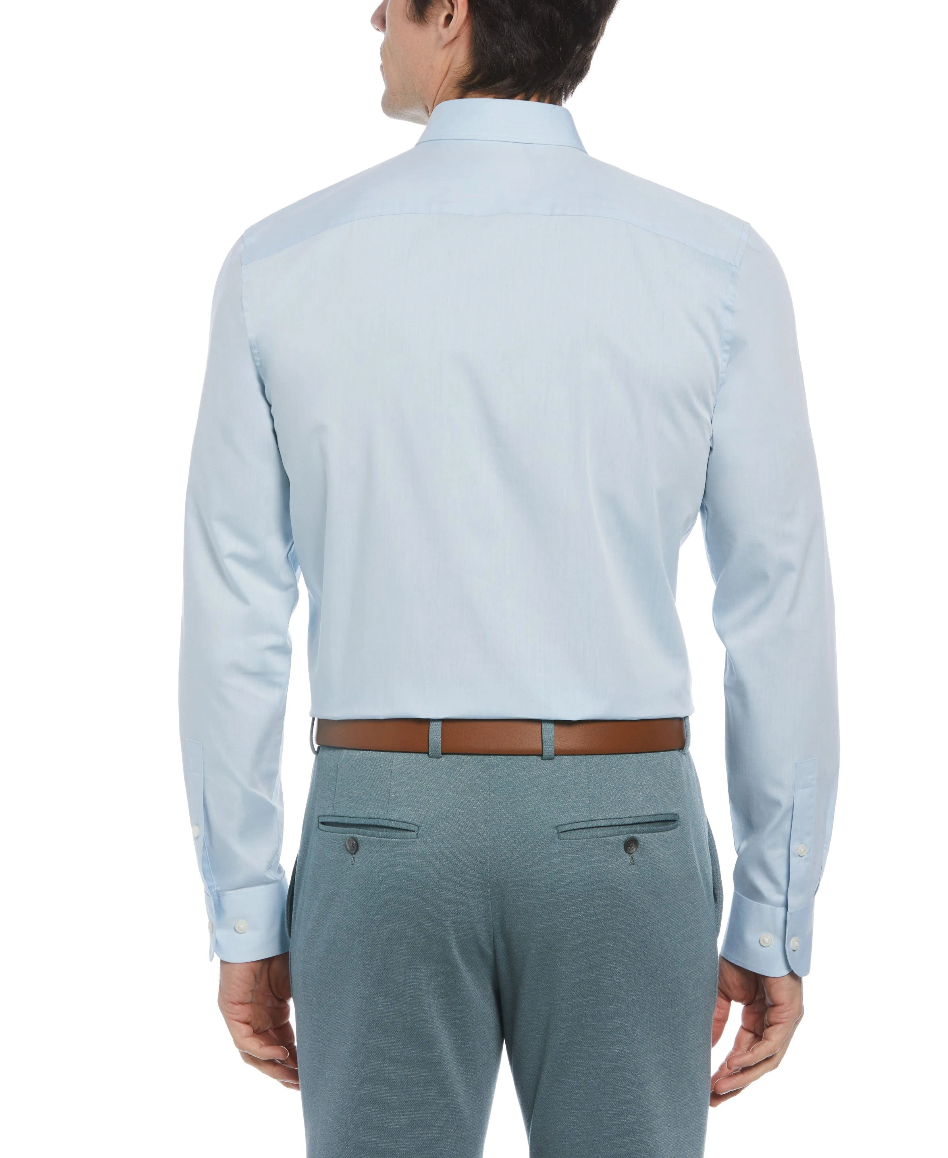 Solid Twill Shirt sold by Perry Ellis product image thumbnail 2