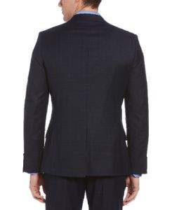 Slim Fit Stretch Plaid Washable Suit Jacket sold by Perry Ellis
