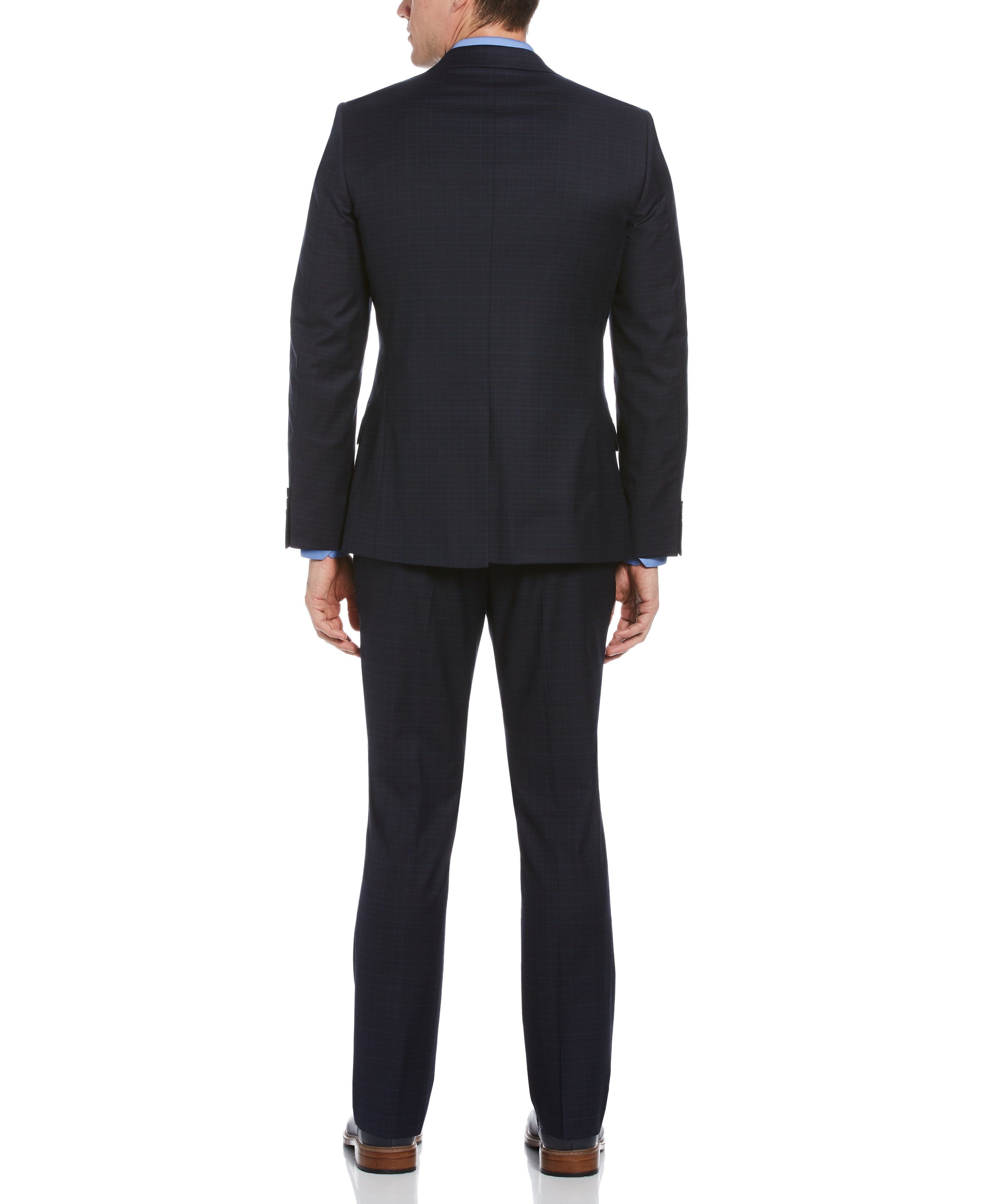 Slim Fit Stretch Plaid Washable Suit Jacket sold by Perry Ellis product image thumbnail 6