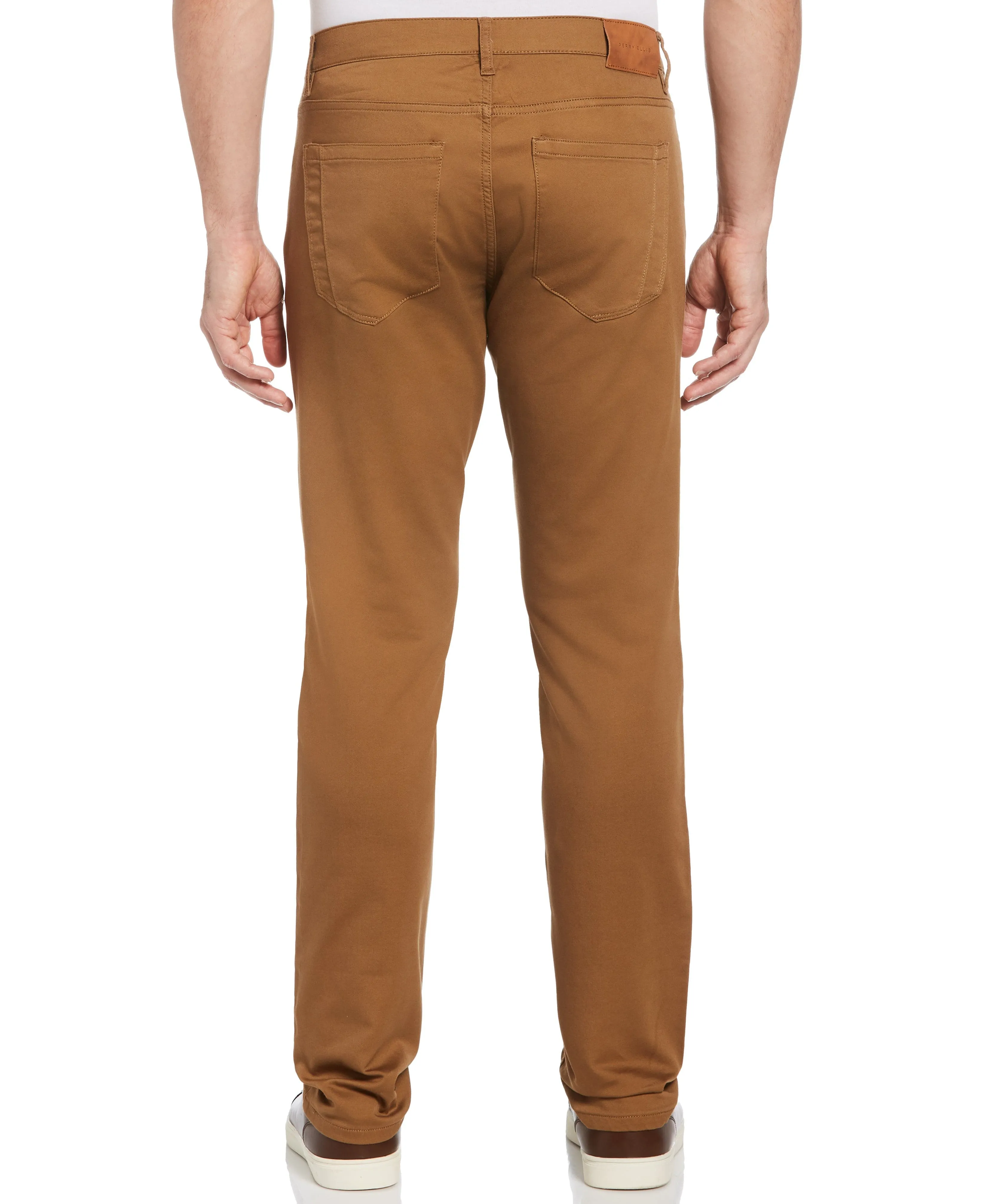 Tall Slim Fit Anywhere Five Pocket Pant sold by Perry Ellis product image thumbnail 2
