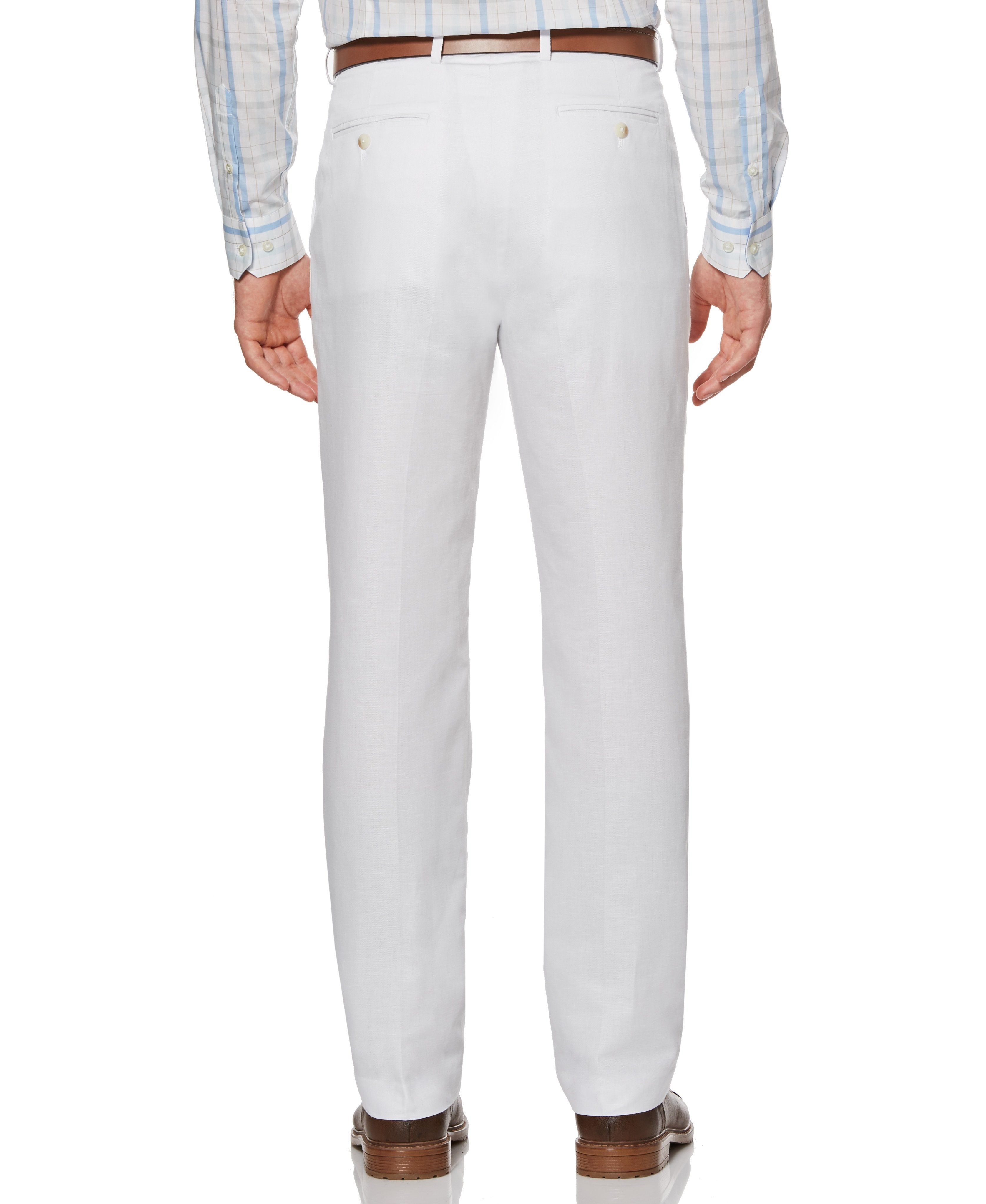 Linen Blend Twill Suit Pant sold by Perry Ellis product image thumbnail 2