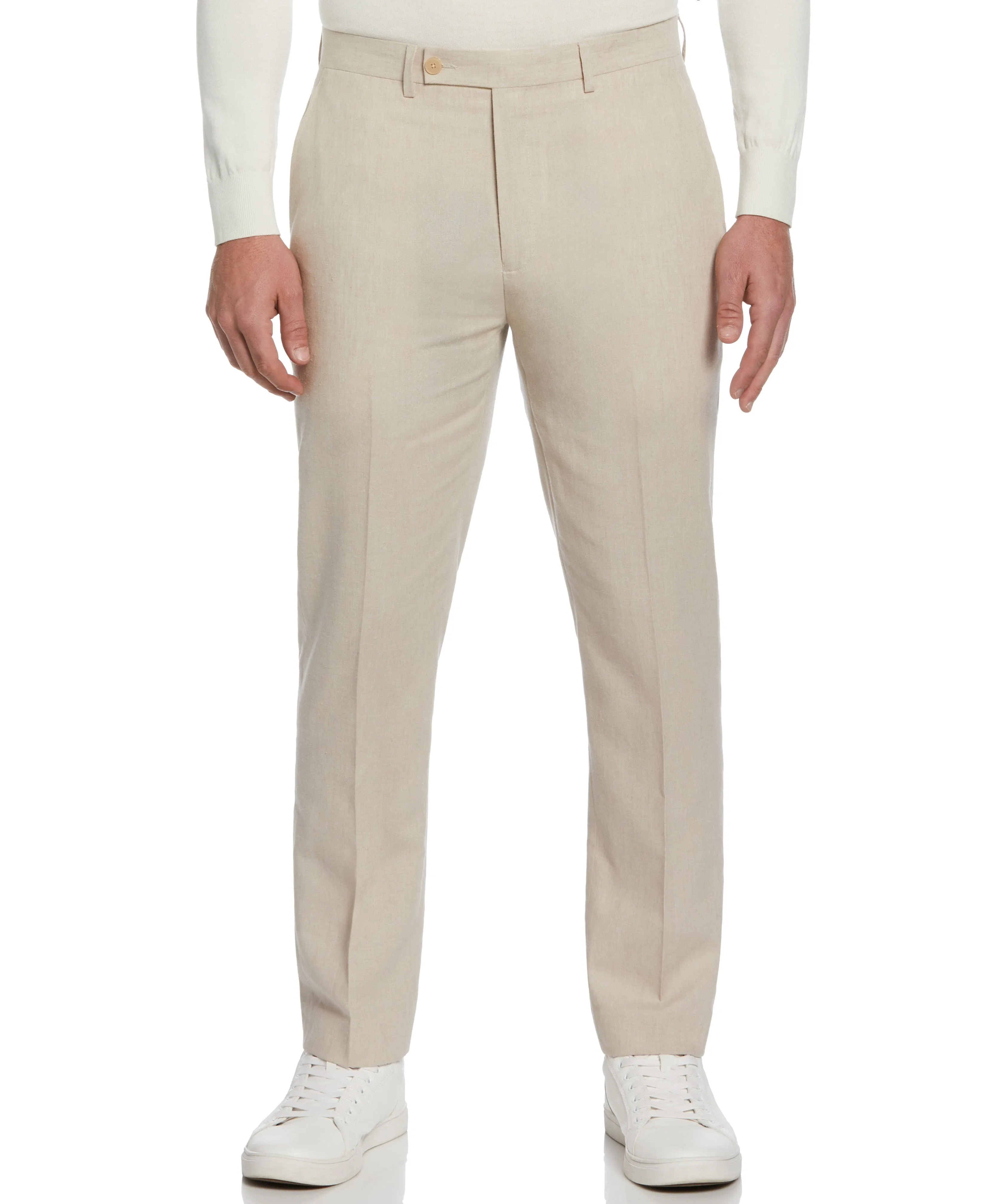 Slim Fit Linen Blend Suit Pant sold by Perry Ellis