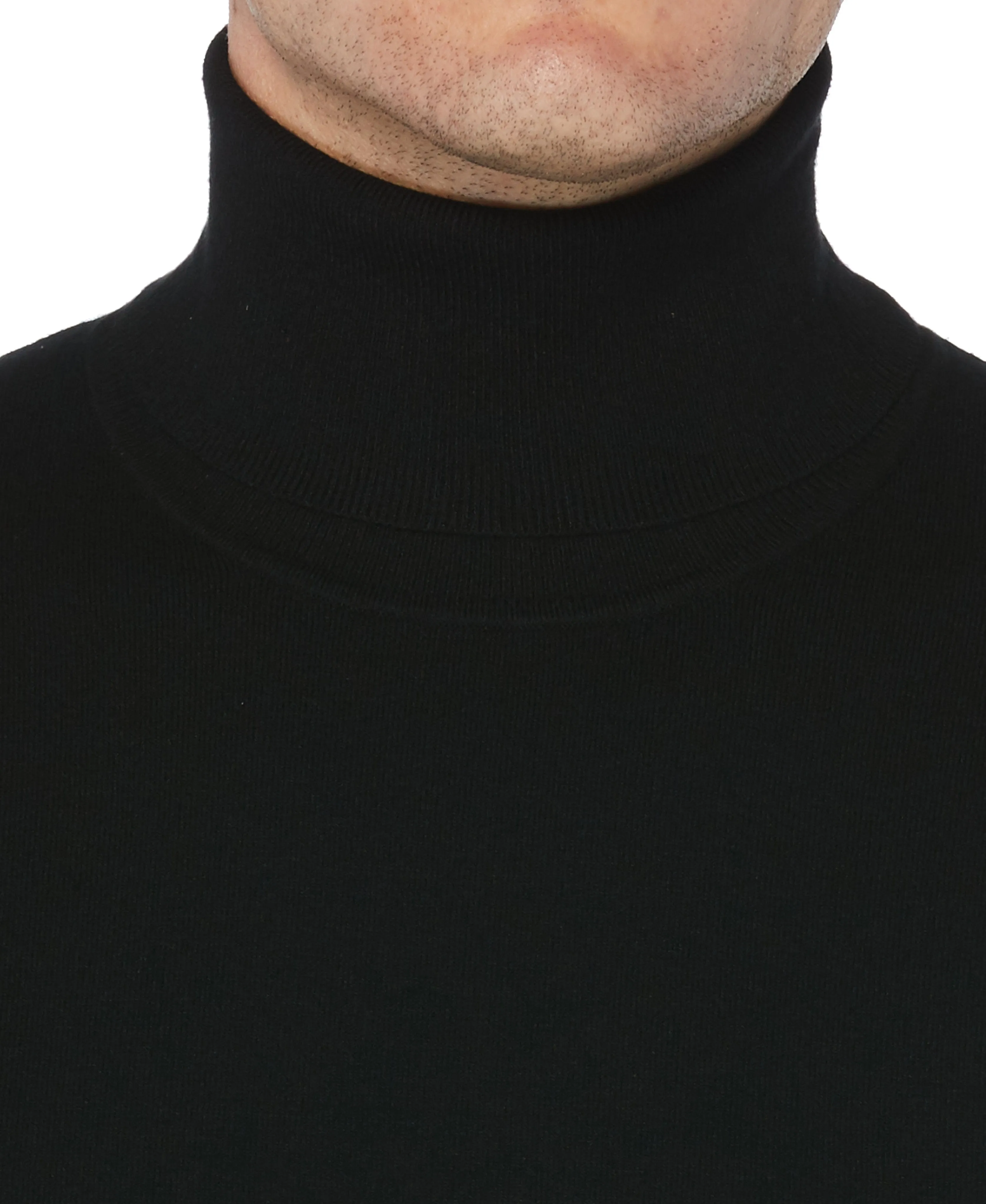 Solid Tech Knit Turtleneck Sweater sold by Perry Ellis product image thumbnail 3