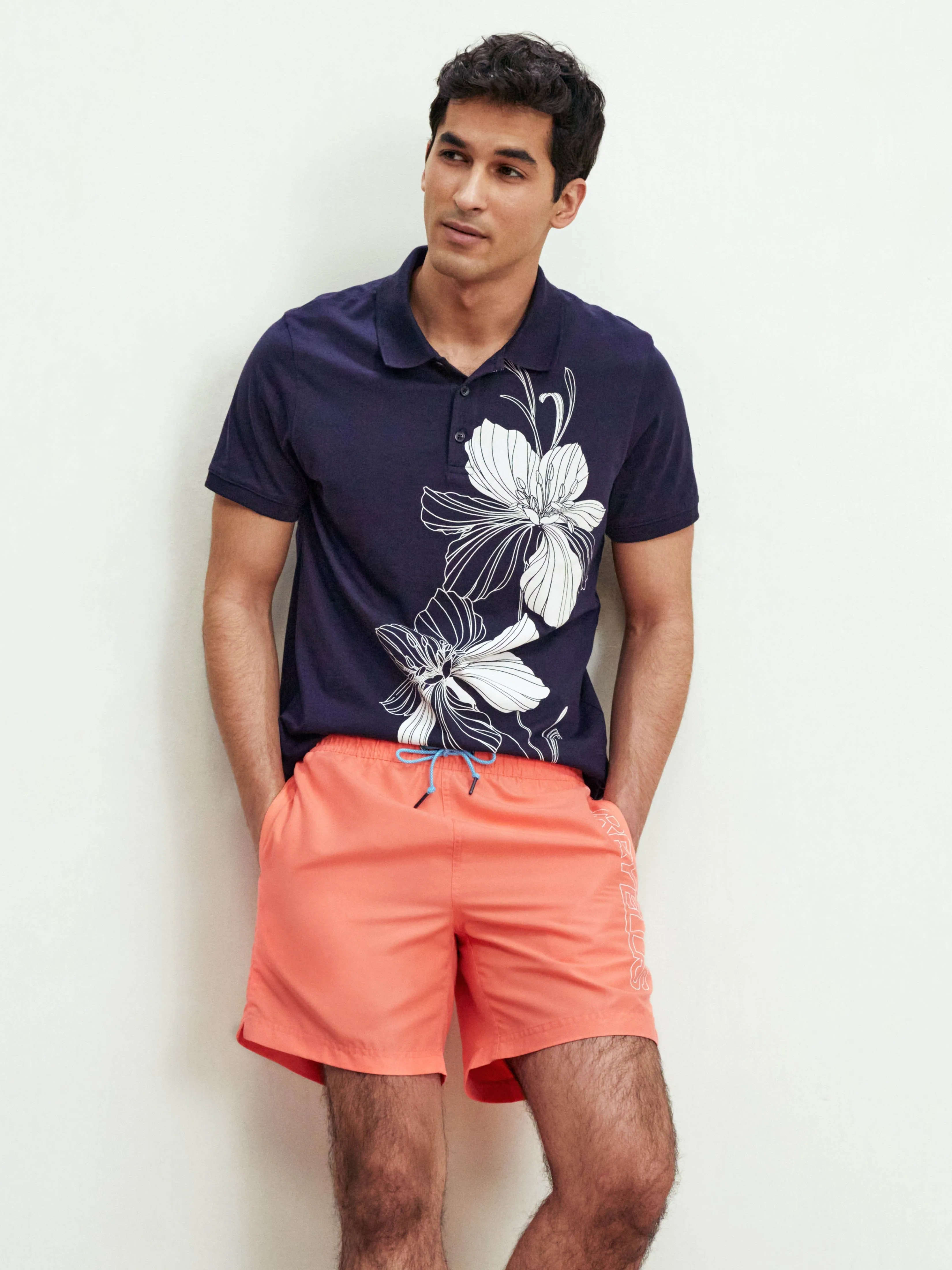 Logo Print Swim Short sold by Perry Ellis product image thumbnail 4