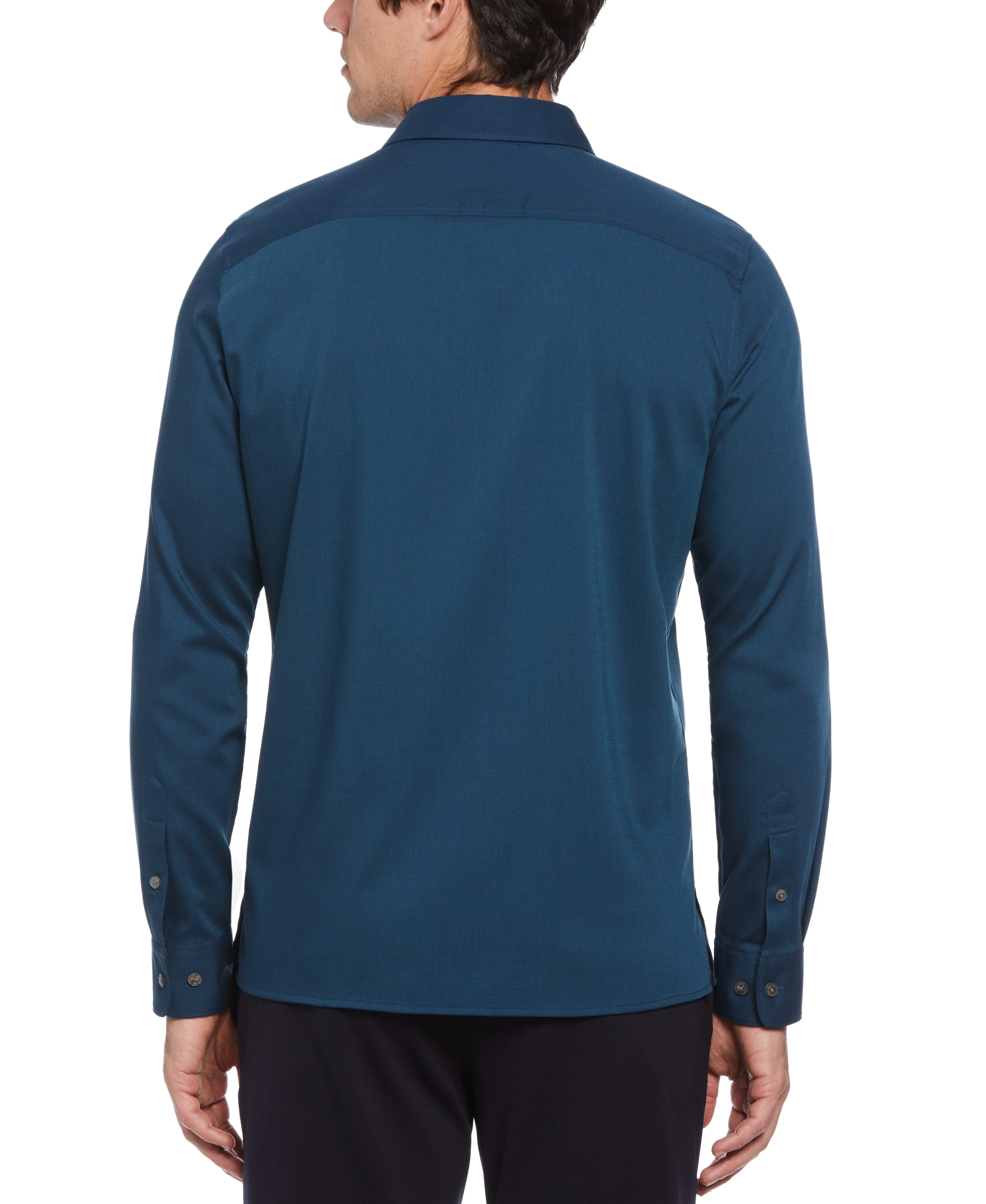 Solid Soft Twill Shirt sold by Perry Ellis product image thumbnail 2