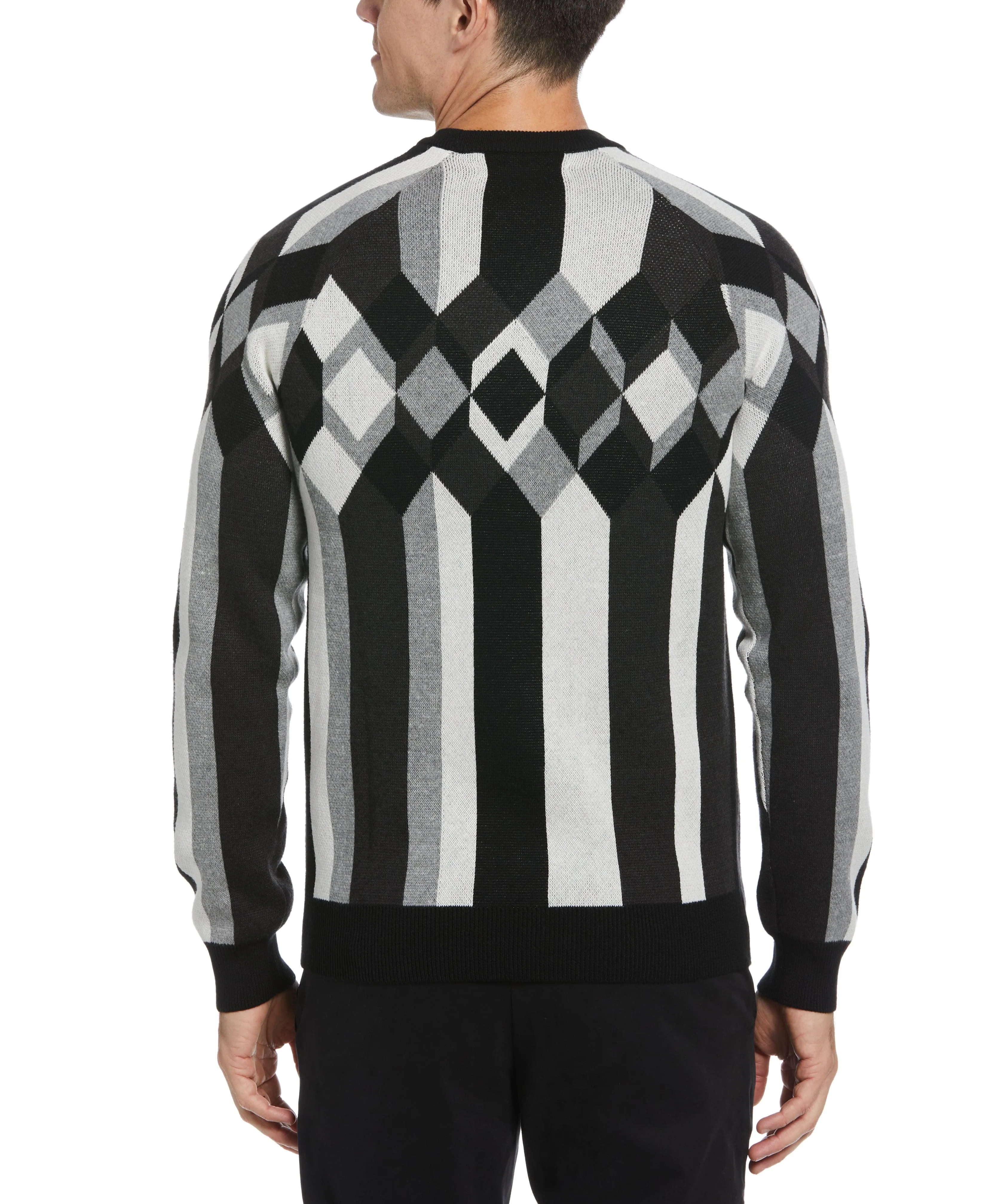 Pattern Crew Neck Sweater sold by Perry Ellis product image thumbnail 2