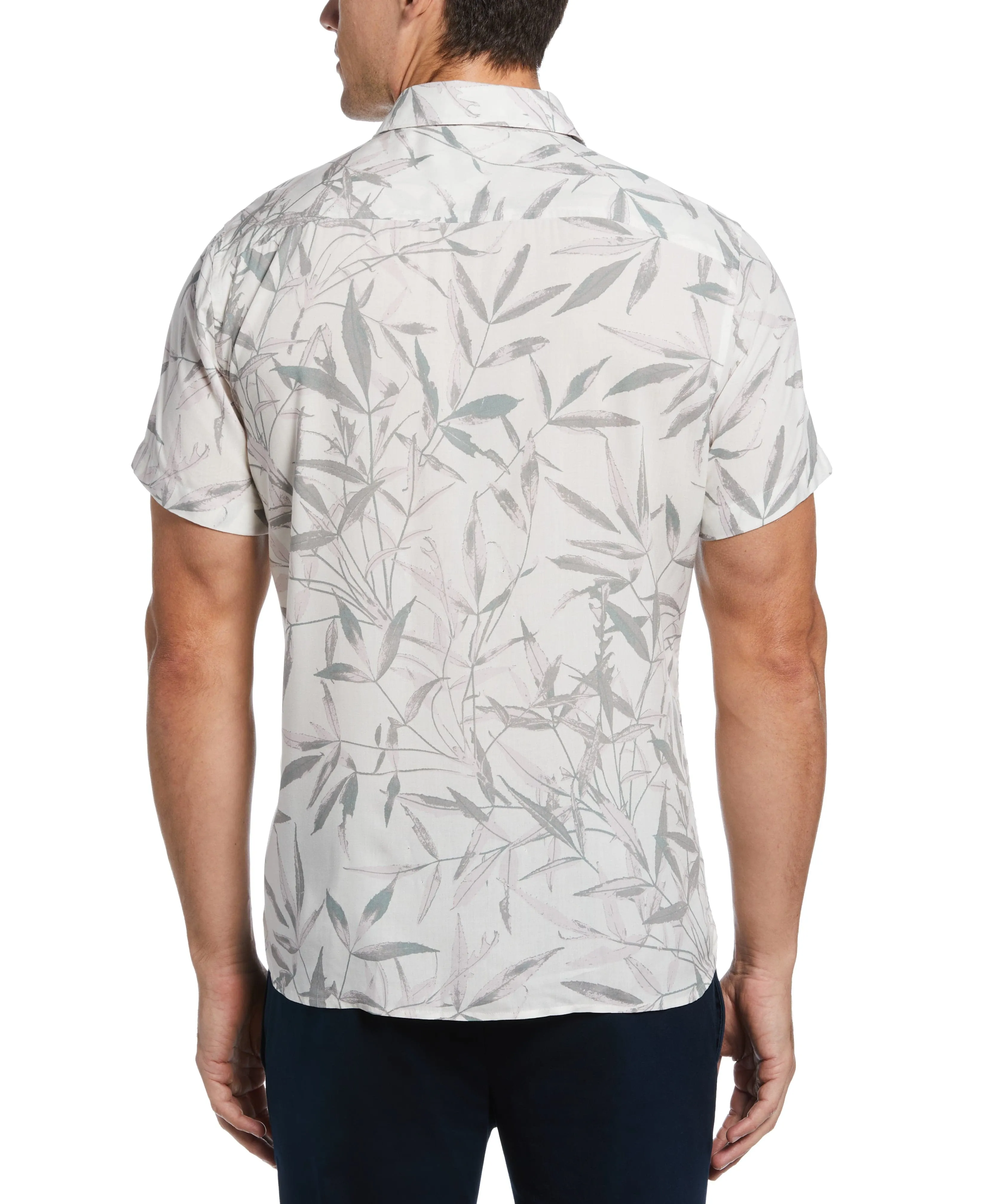 Leaf Print Soft Shirt sold by Perry Ellis product image thumbnail 2