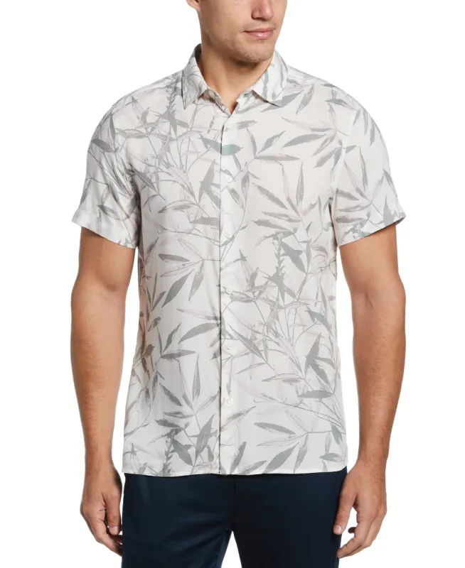 Leaf Print Soft Shirt sold by Perry Ellis