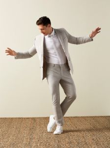 Slim Fit Stretch Suit Pant sold by Perry Ellis