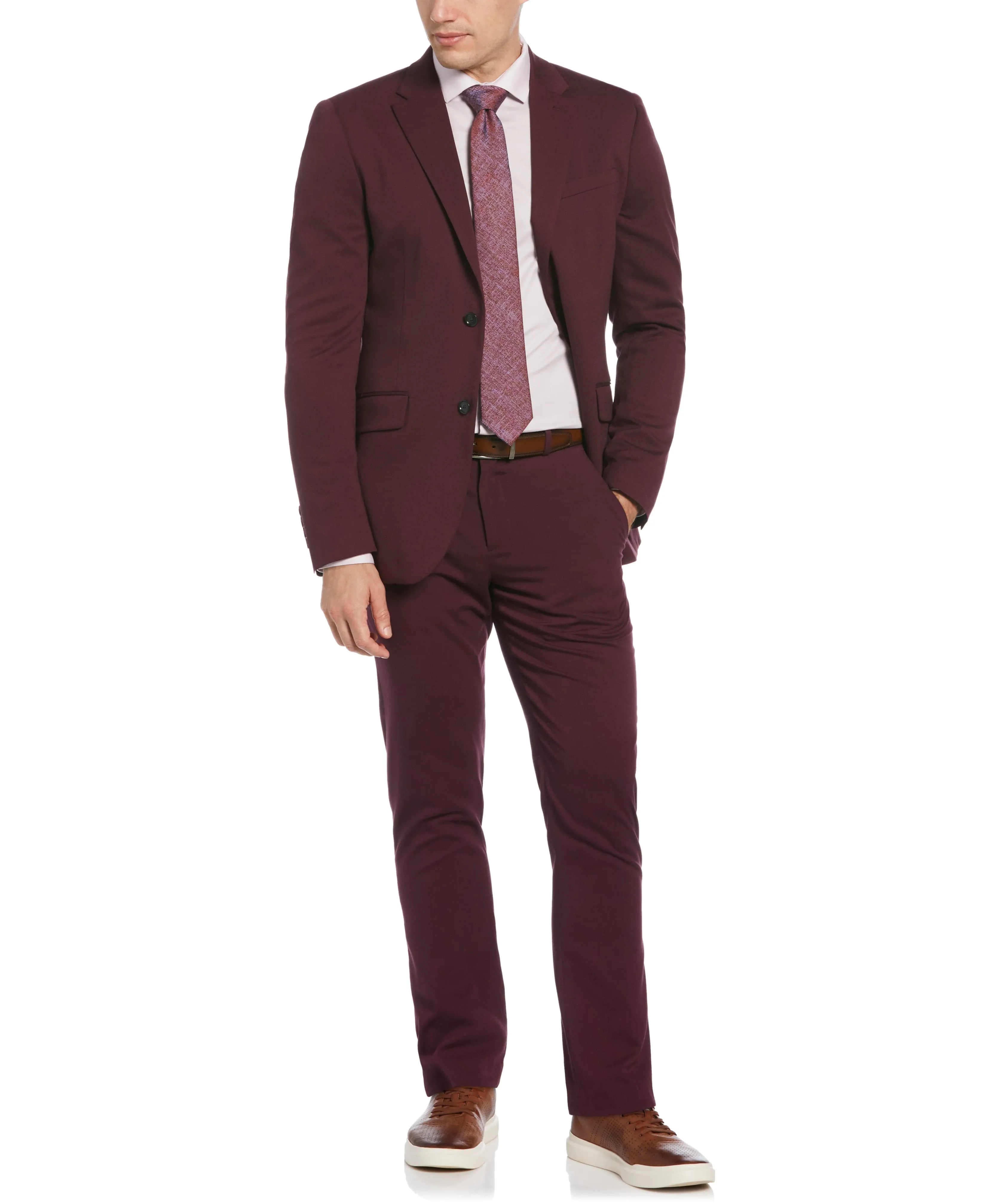 Very Slim Fit Performance Tech Suit Jacket sold by Perry Ellis product image thumbnail 5