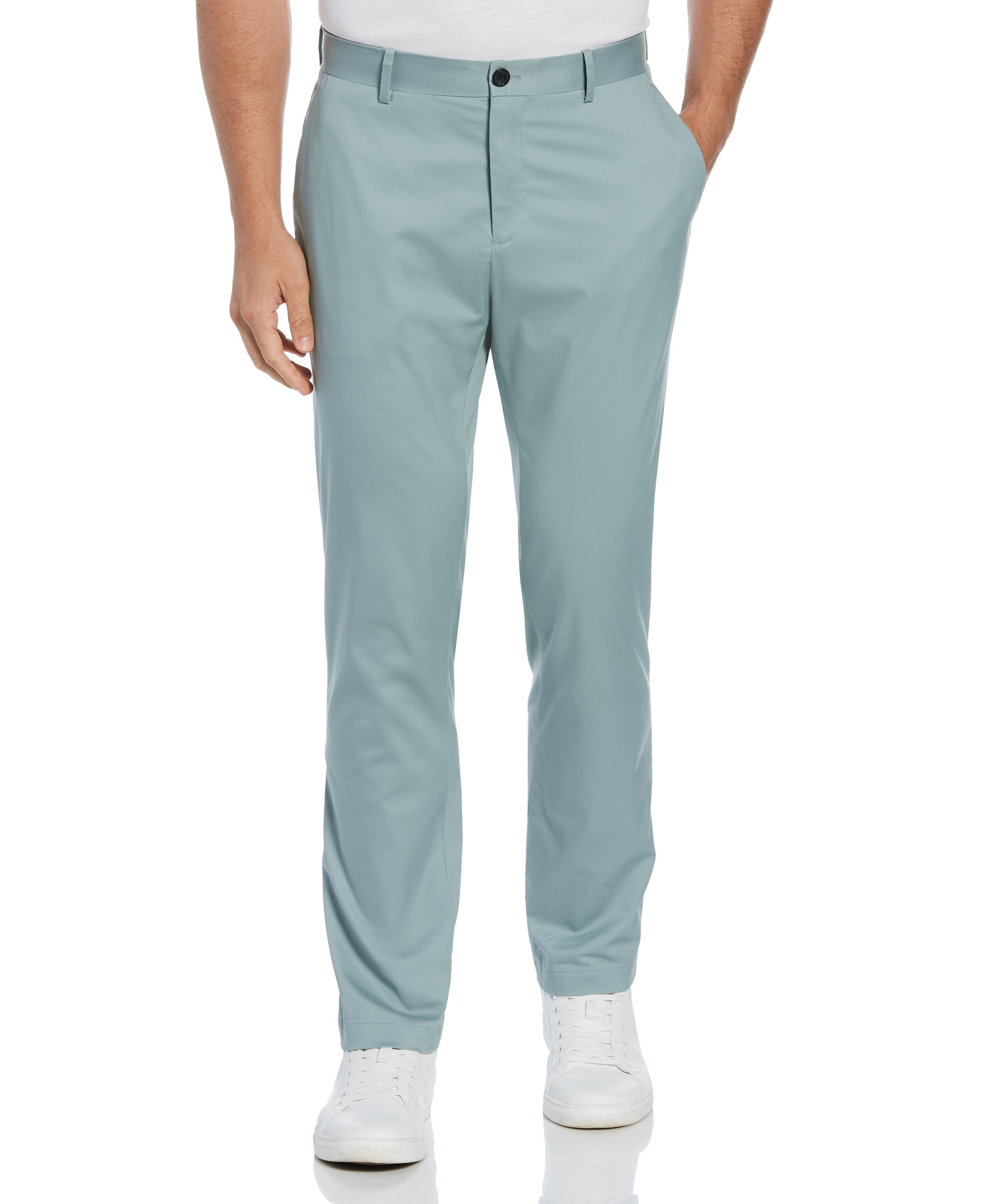 Slim Fit Stretch Lightweight Pant sold by Perry Ellis