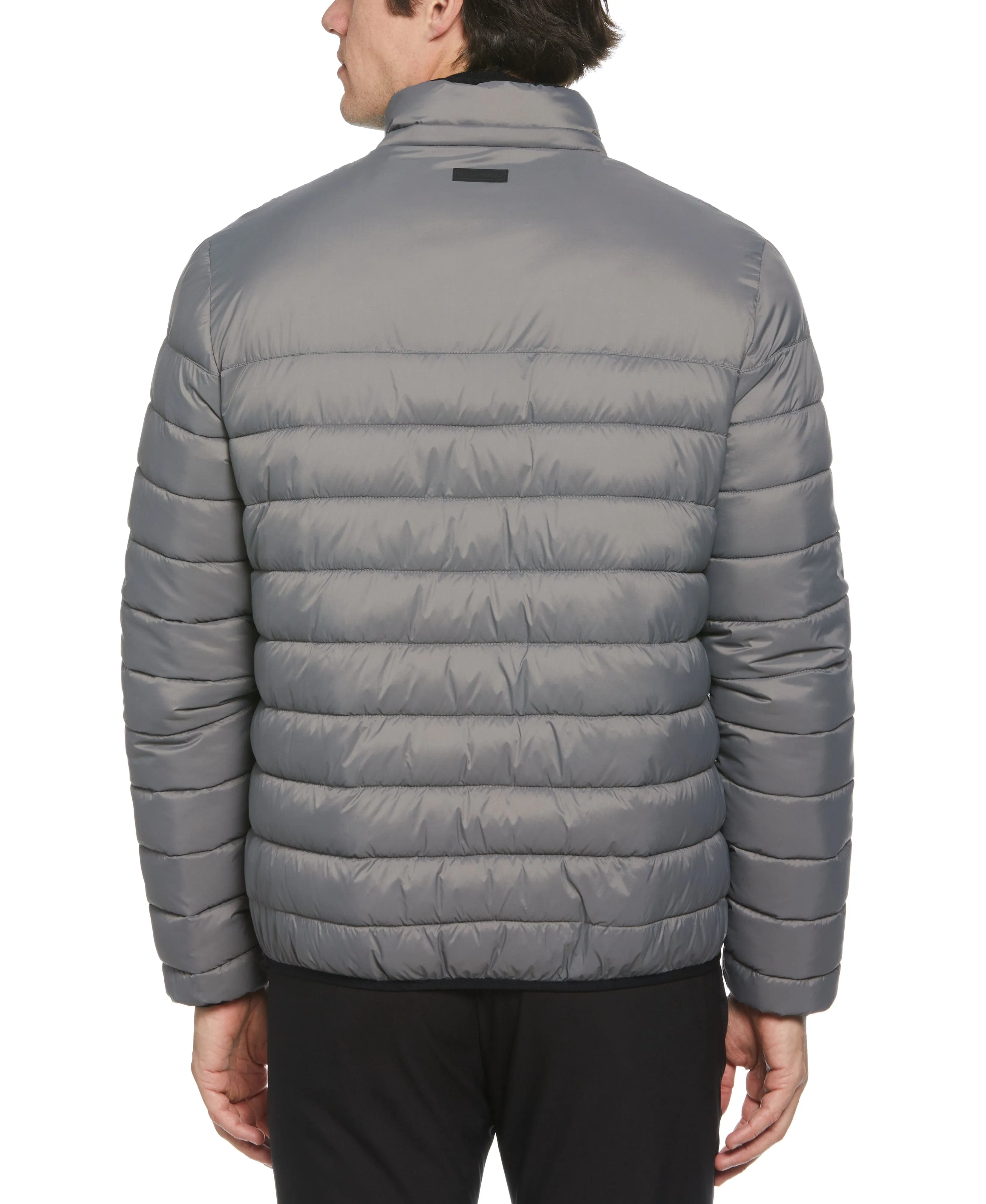 Lightweight Hooded Puffer Jacket sold by Perry Ellis product image thumbnail 2