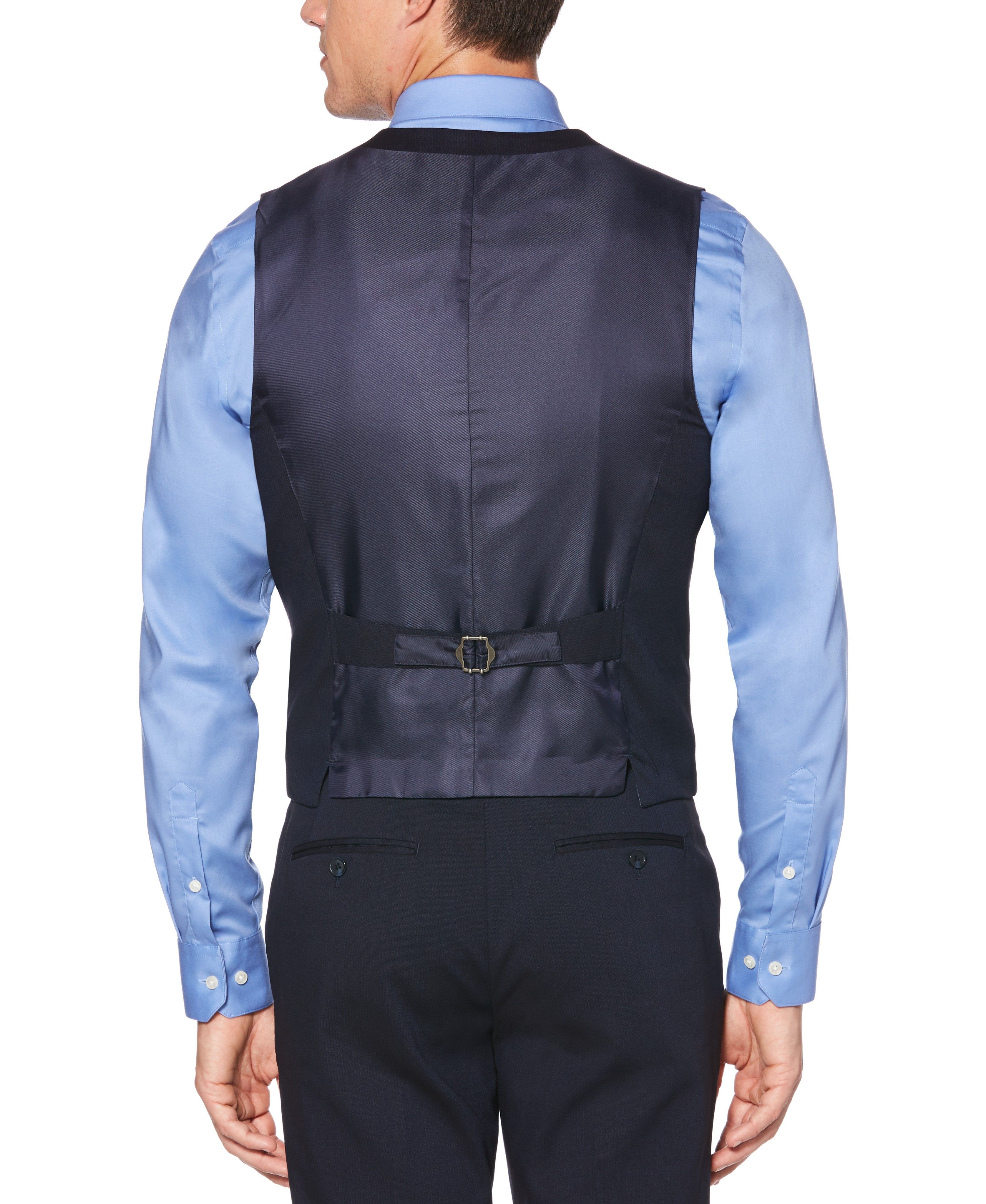 Very Slim Fit Performance Suit Vest sold by Perry Ellis product image thumbnail 2