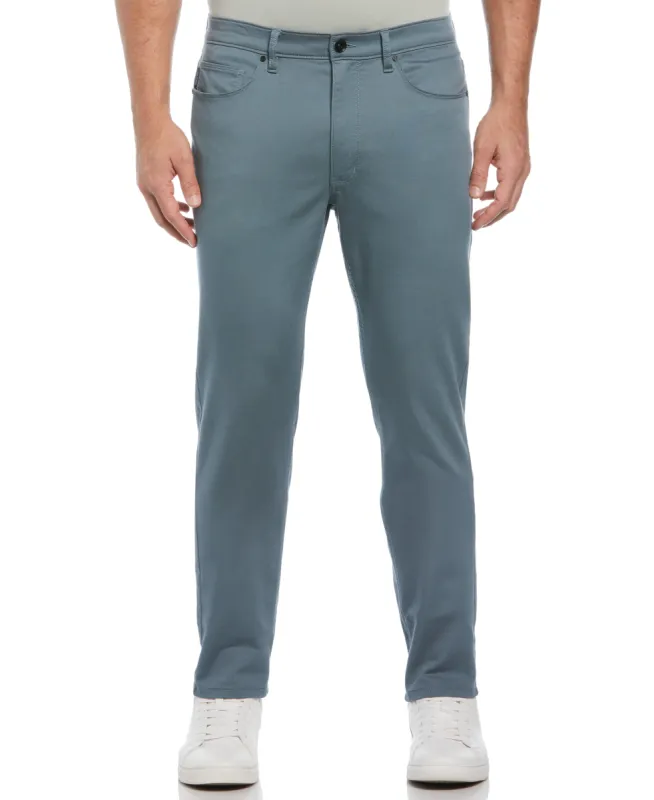 Slim Fit Anywhere Five Pocket Pant sold by Perry Ellis