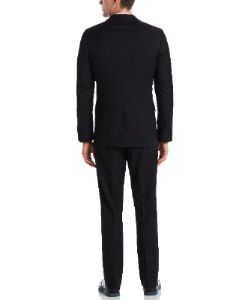 Two Tone Plaid Suit Jacket sold by Perry Ellis