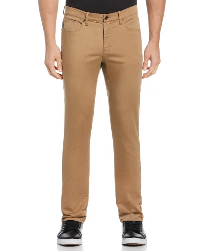 Skinny Fit Anywhere Five Pocket Pant sold by Perry Ellis