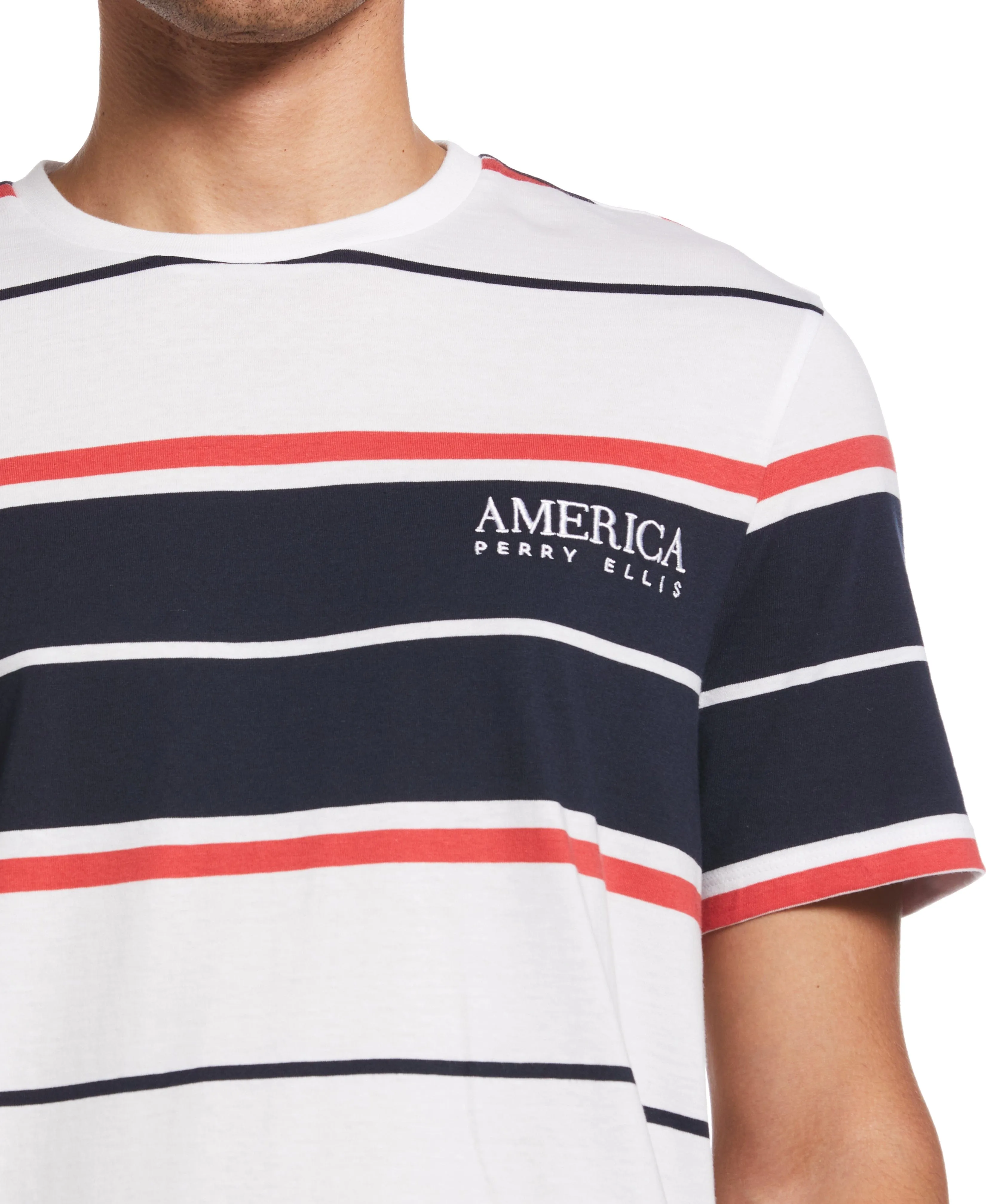 Yarn Dye Stripe Shirt sold by Perry Ellis product image thumbnail 3