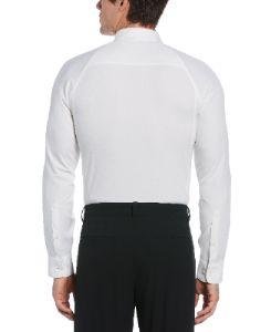 Slim Fit Dobby Stretch Shirt sold by Perry Ellis
