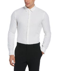 Slim Fit Dobby Stretch Shirt sold by Perry Ellis
