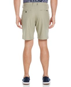 Slim Fit Performance Flat Front Stretch Short sold by Perry Ellis