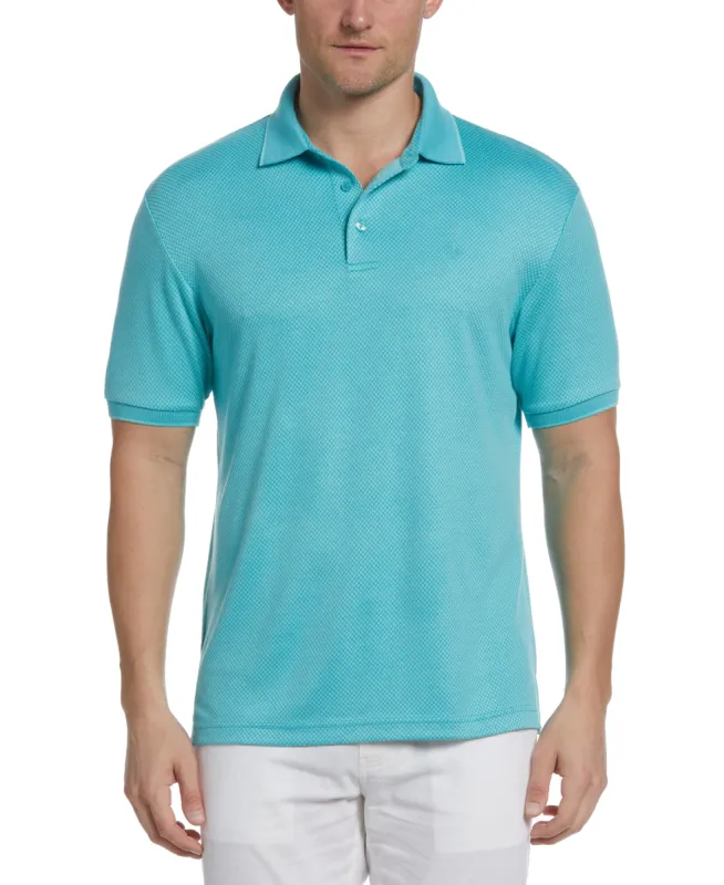 Cubavera™ Diamond Jacquard Polo sold by Perry Ellis