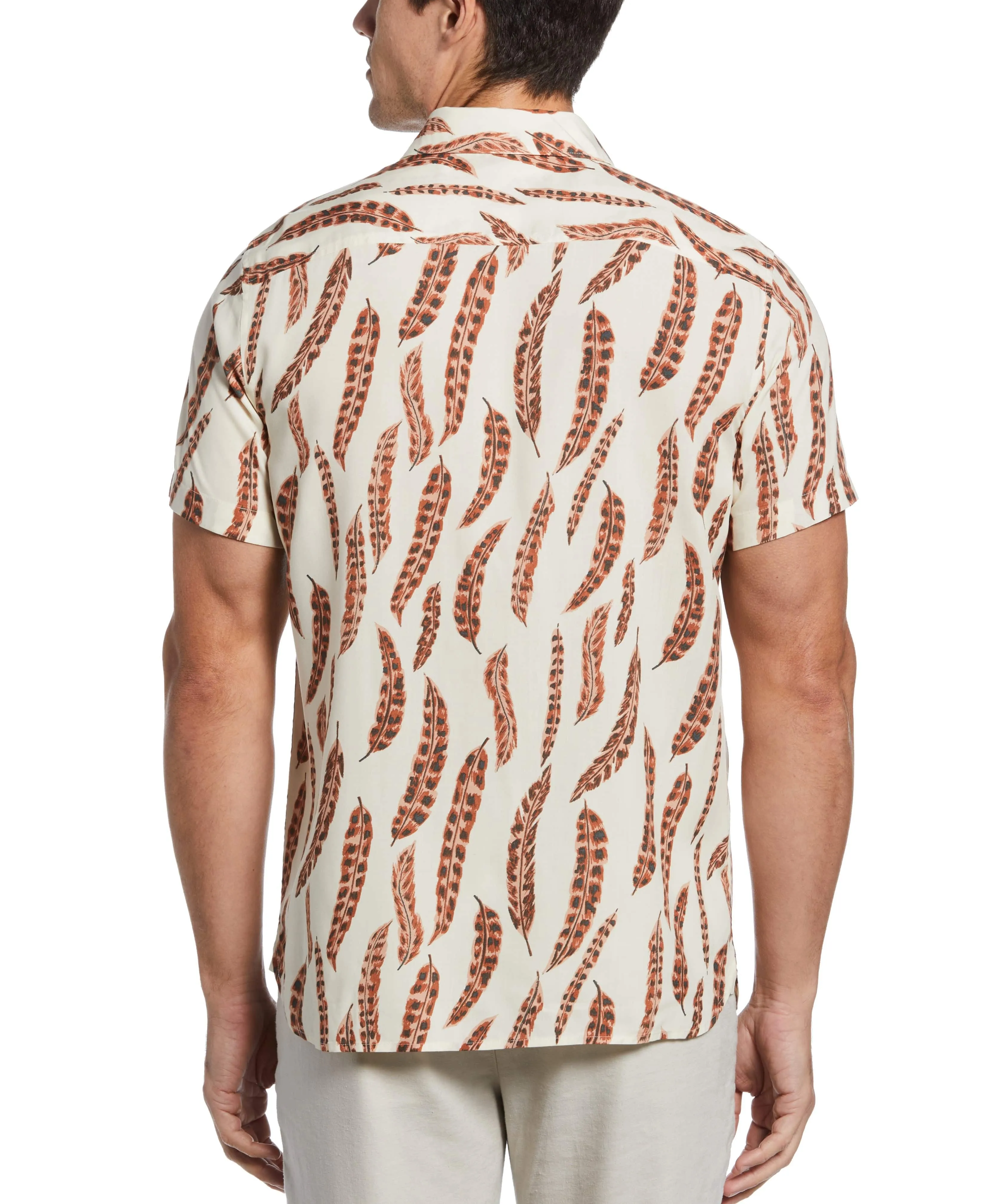 Feather Print Soft Shirt sold by Perry Ellis product image thumbnail 2