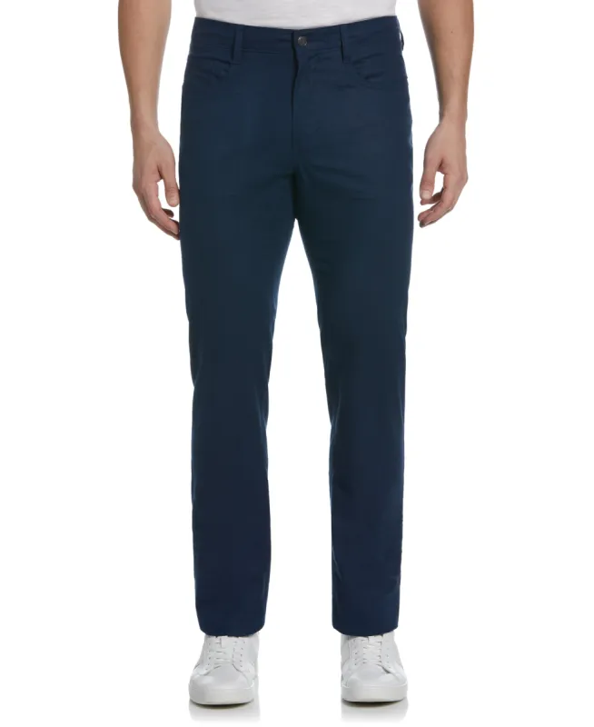 Cubavera™ Linen-Blend 5-Pocket Pants sold by Perry Ellis