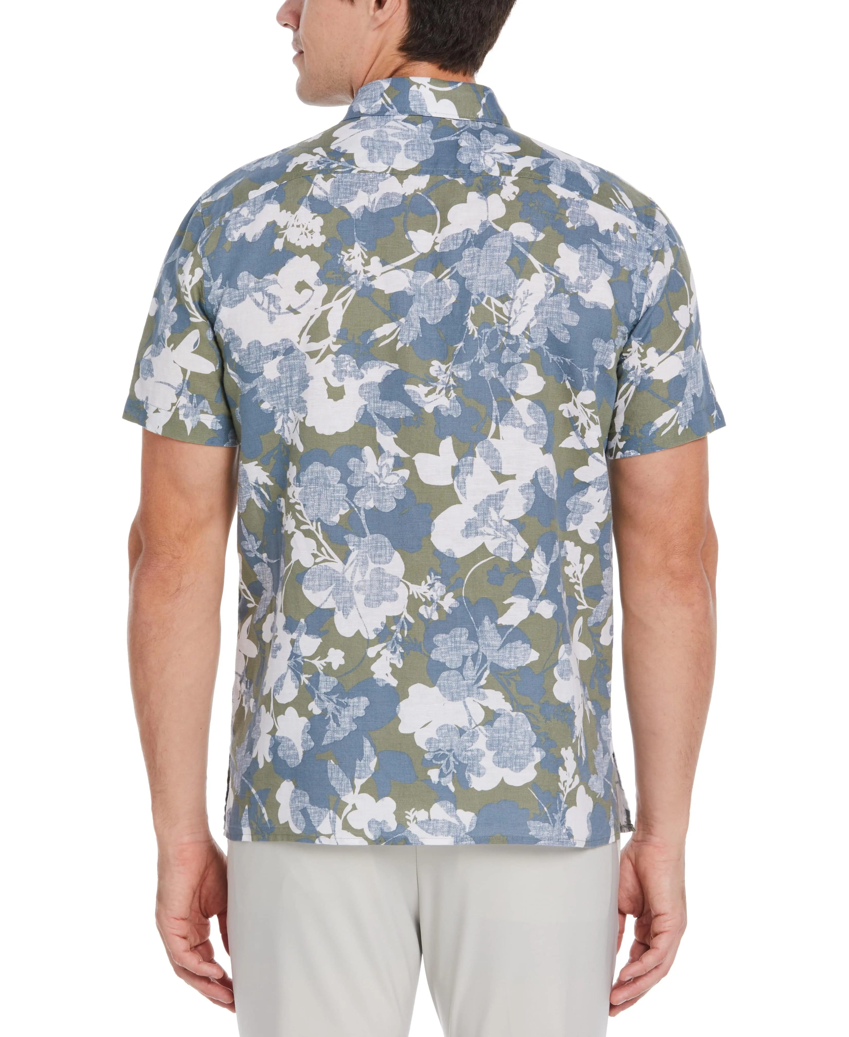 Dobby Printed Short Sleeve Shirt sold by Perry Ellis product image thumbnail 2