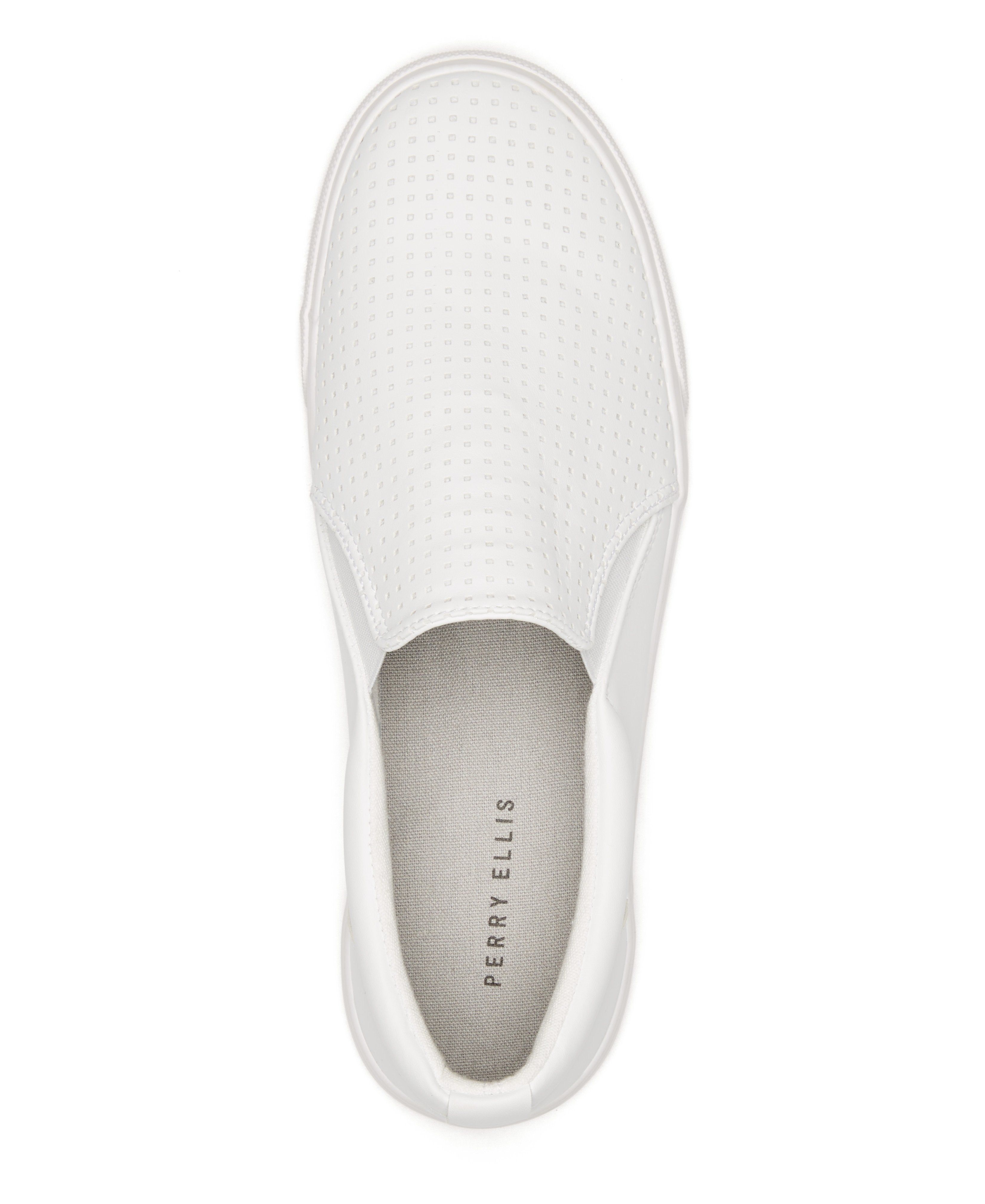 Perforated Vamp Slip On Sneaker sold by Perry Ellis product image thumbnail 3