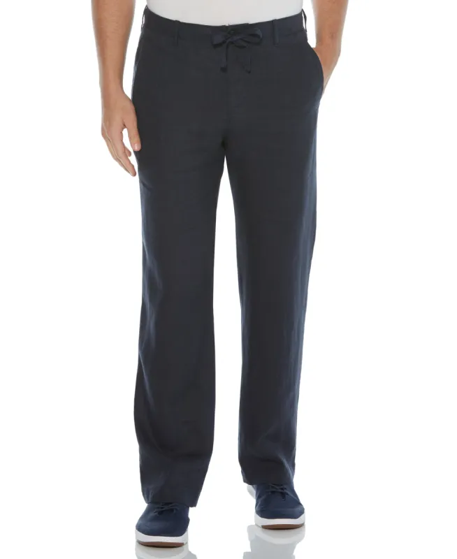 Linen Drawstring Pant sold by Perry Ellis