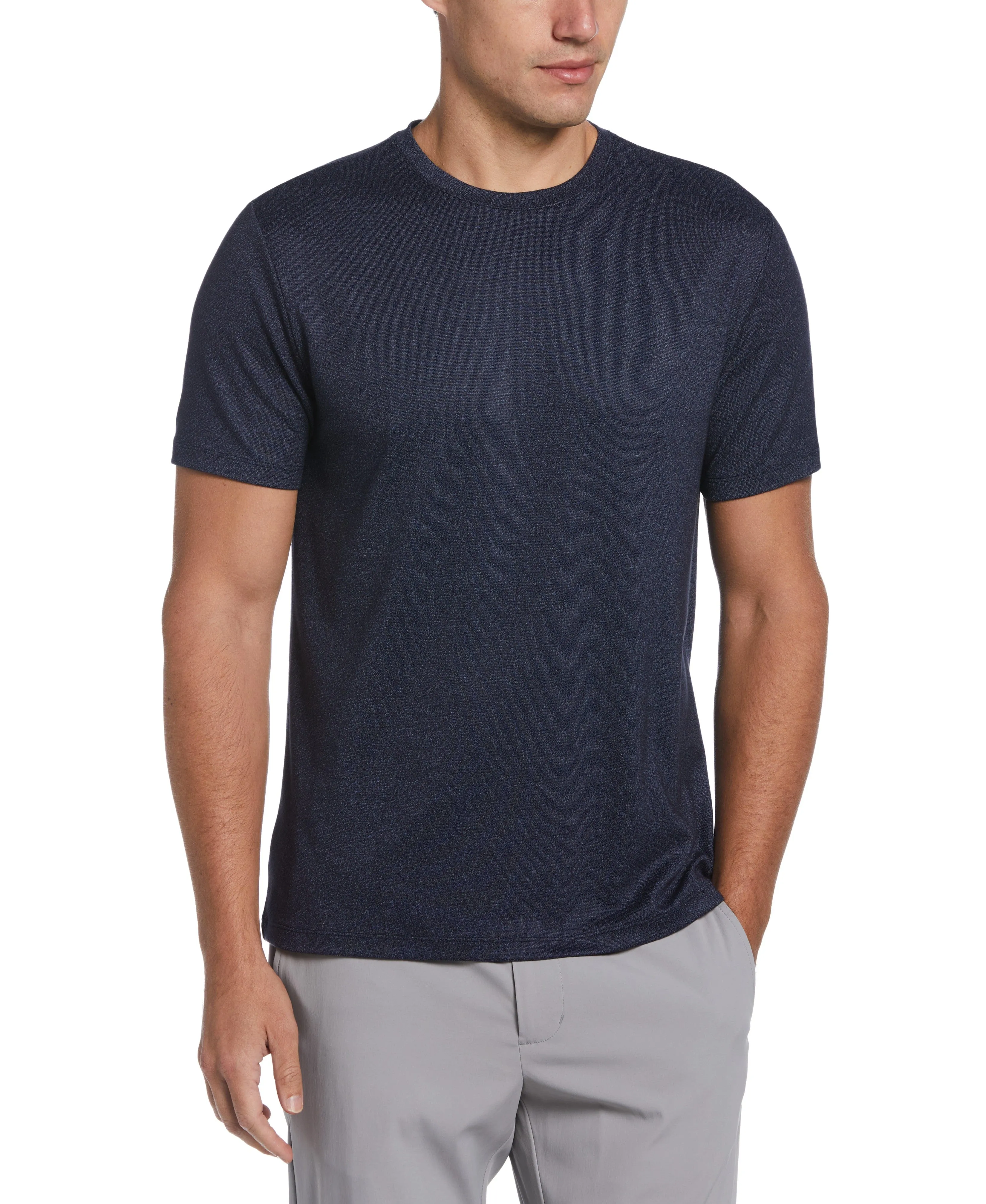 Solid Crew Neck Tee sold by Perry Ellis