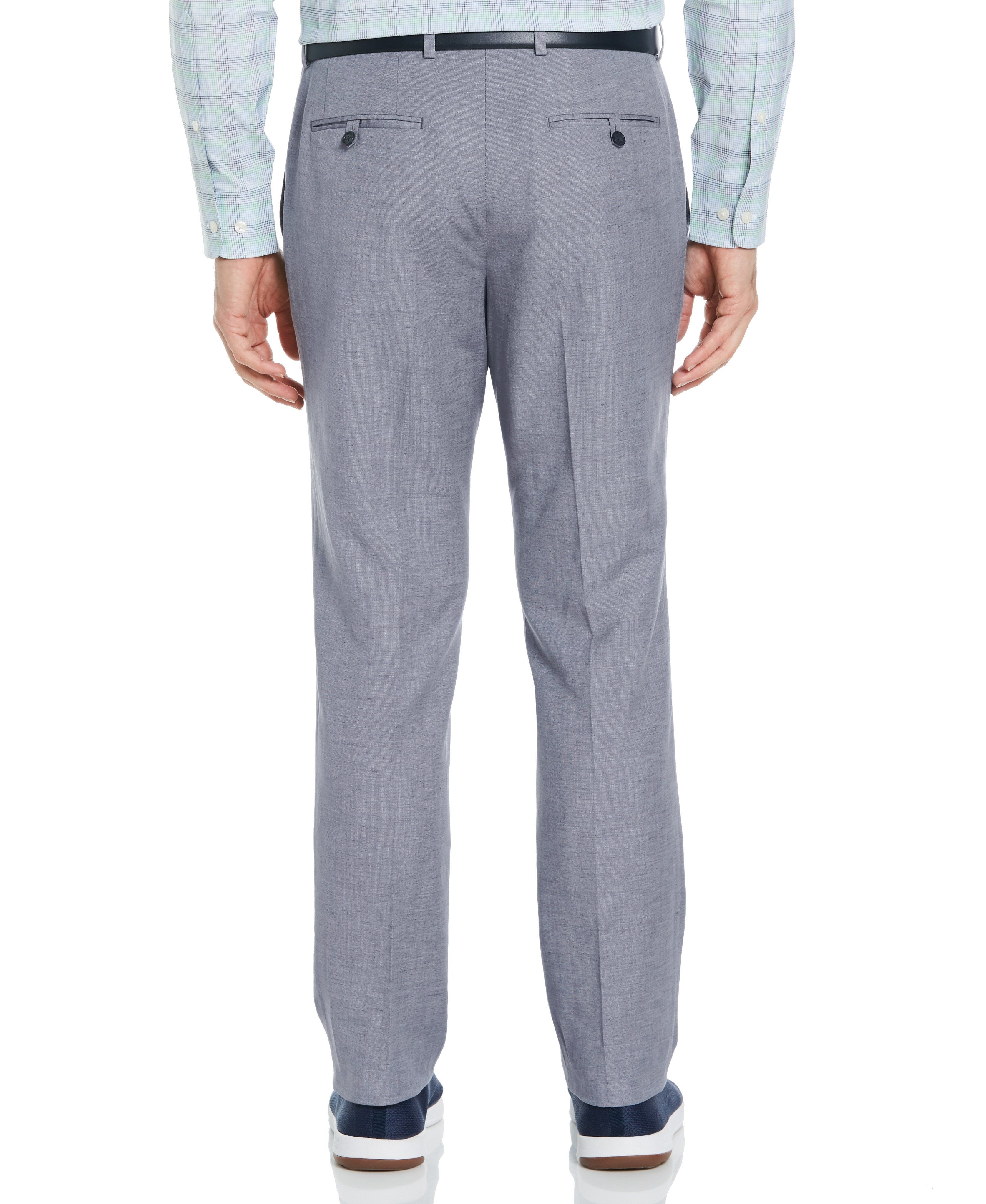 Slim Fit Linen Blend Textured Suit Pant sold by Perry Ellis product image thumbnail 2