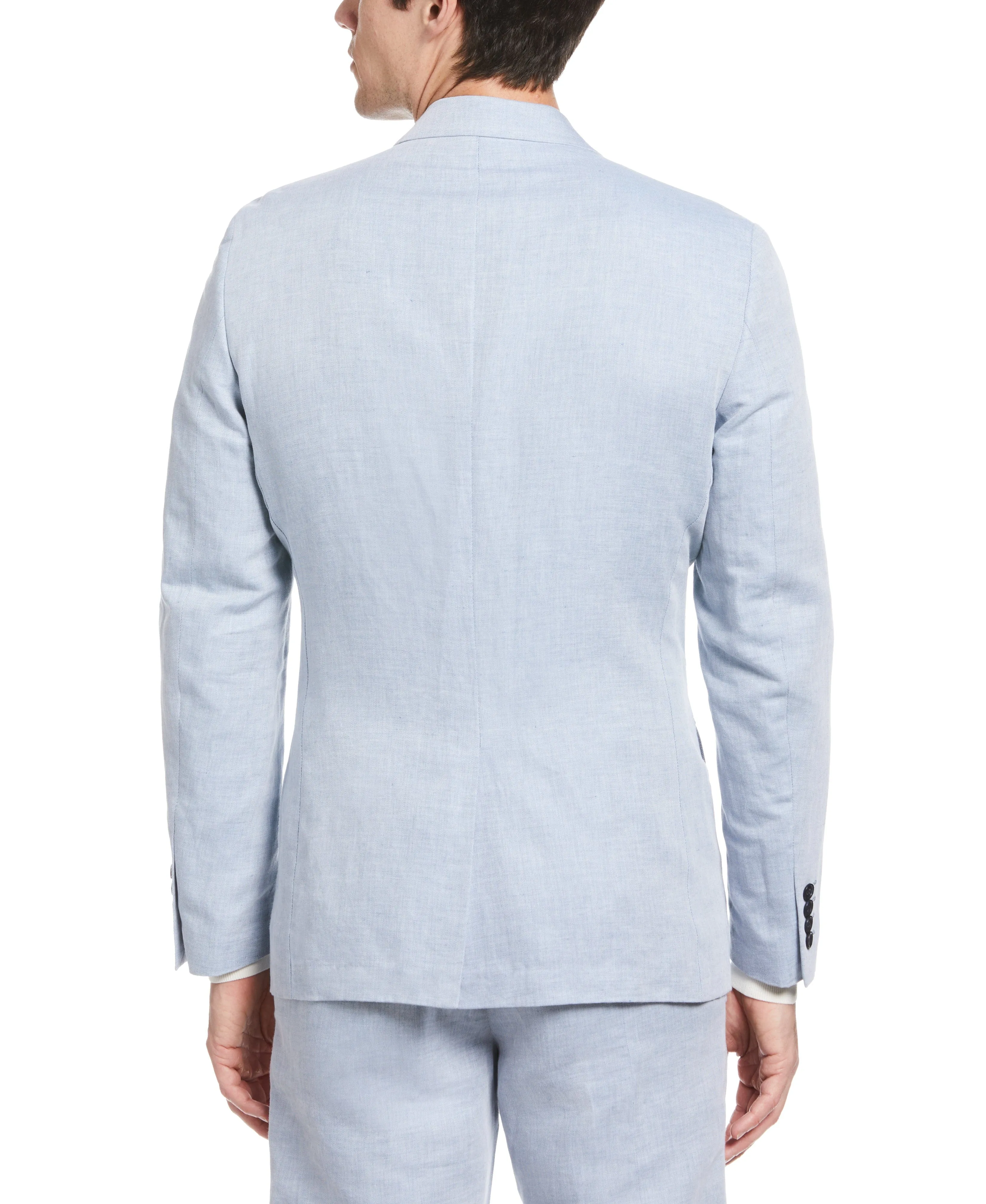 Slim Fit Linen Blend Twill Suit Jacket sold by Perry Ellis product image thumbnail 2