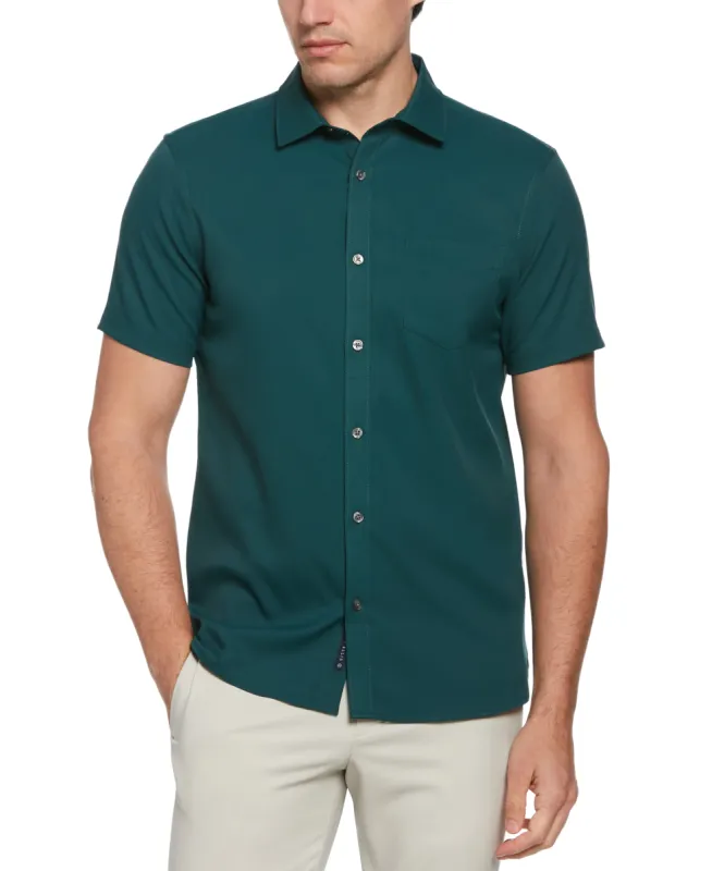 Total Stretch Slim Fit Solid Shirt sold by Perry Ellis